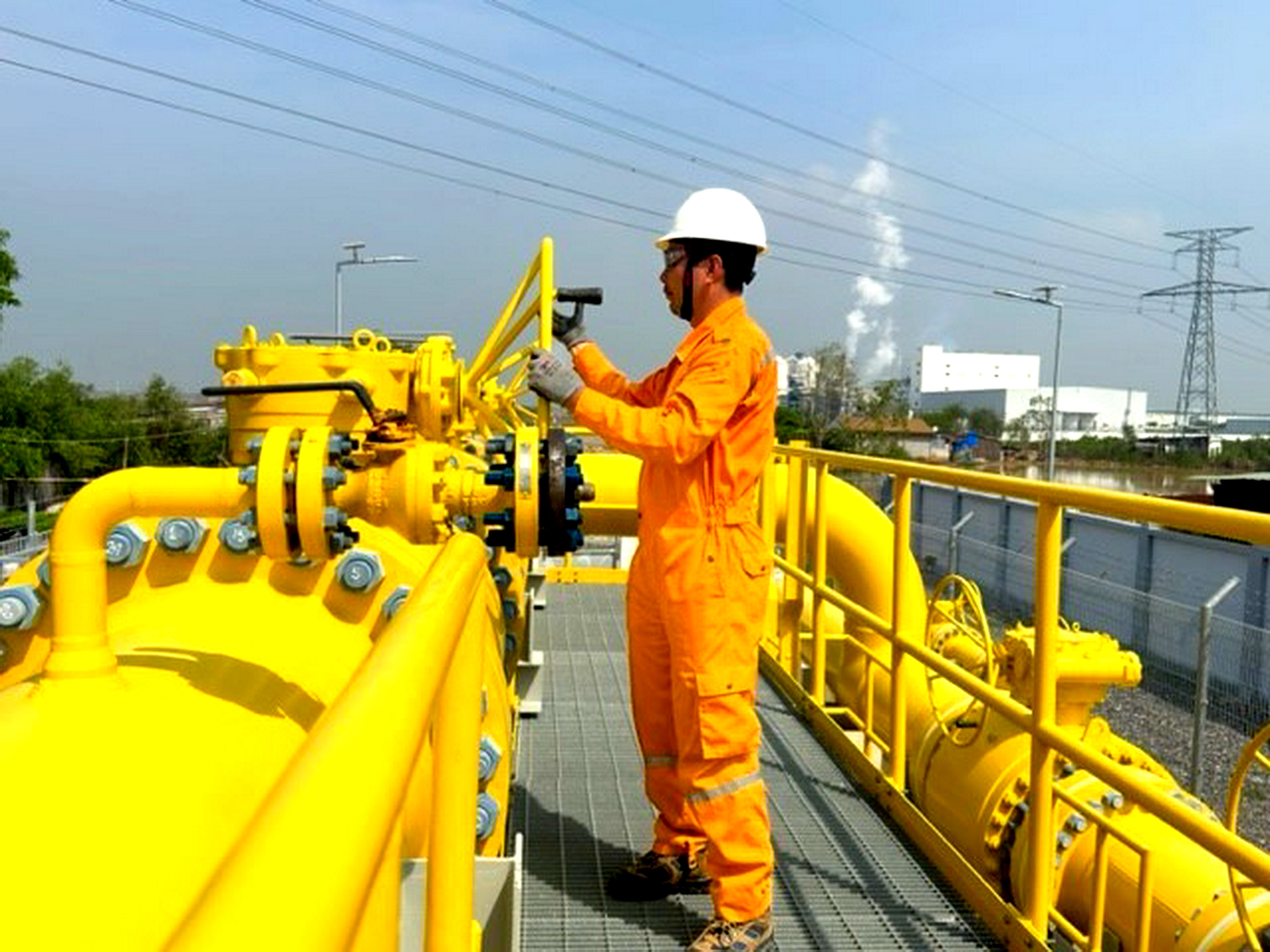 Đưa dòng khí đầu tiên vào chuỗi Dự án LNG Thị Vải - ảnh 1