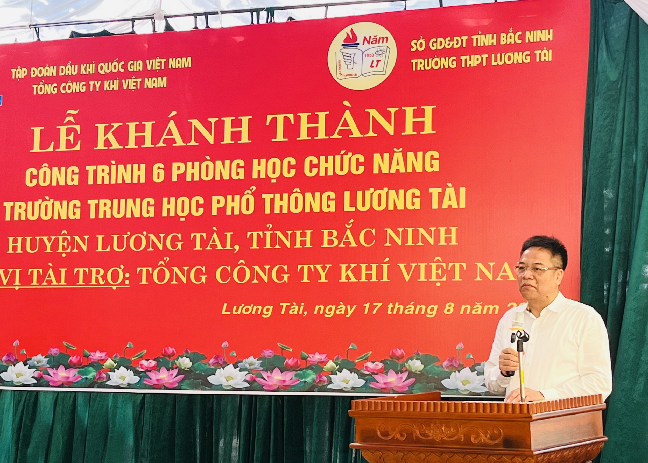 PV GAS hỗ trợ xây dựng khu dạy học chức năng trường THPT Lương Tài – Bắc Ninh - ảnh 2