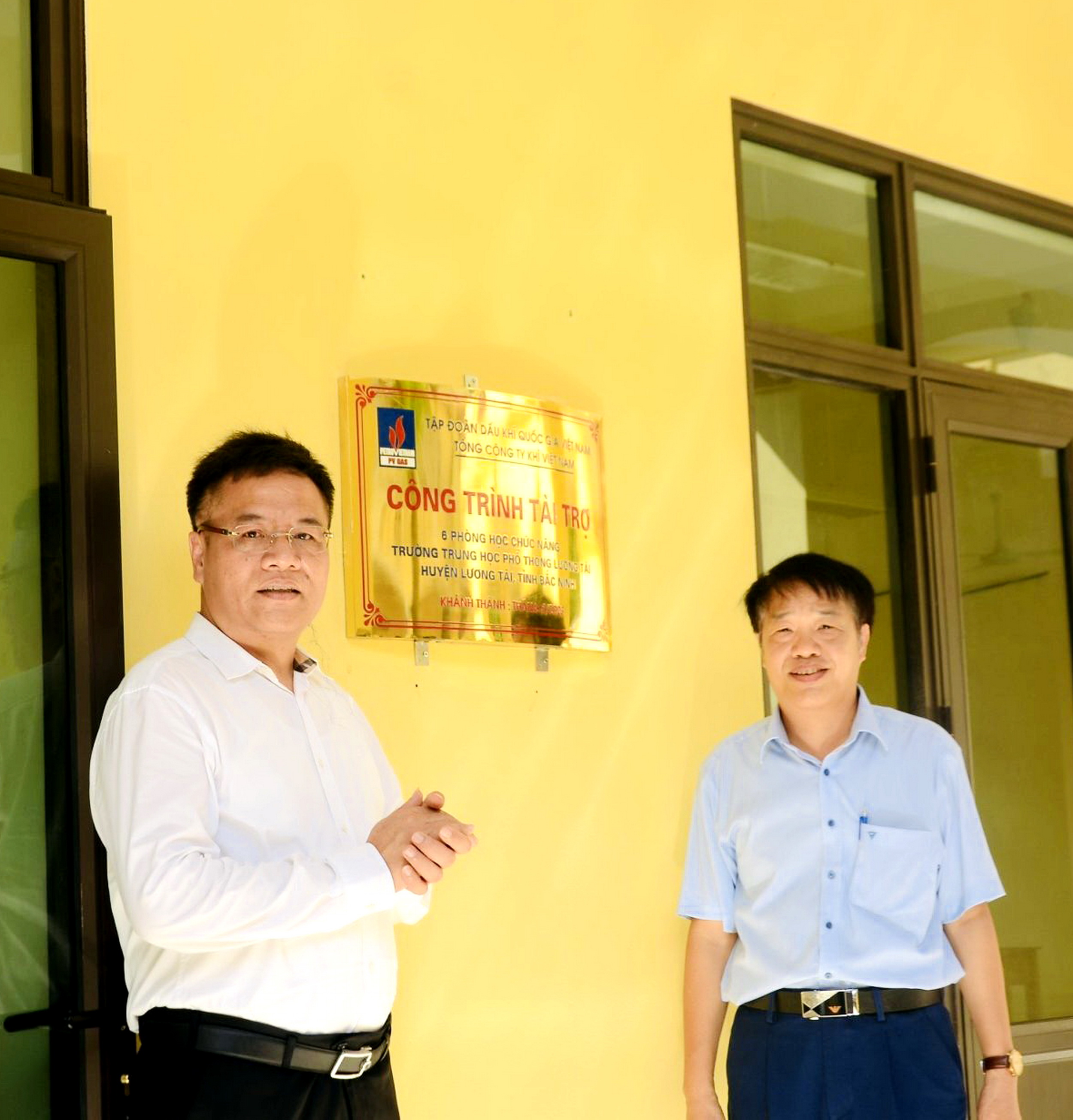 PV GAS hỗ trợ xây dựng khu dạy học chức năng trường THPT Lương Tài – Bắc Ninh - ảnh 3