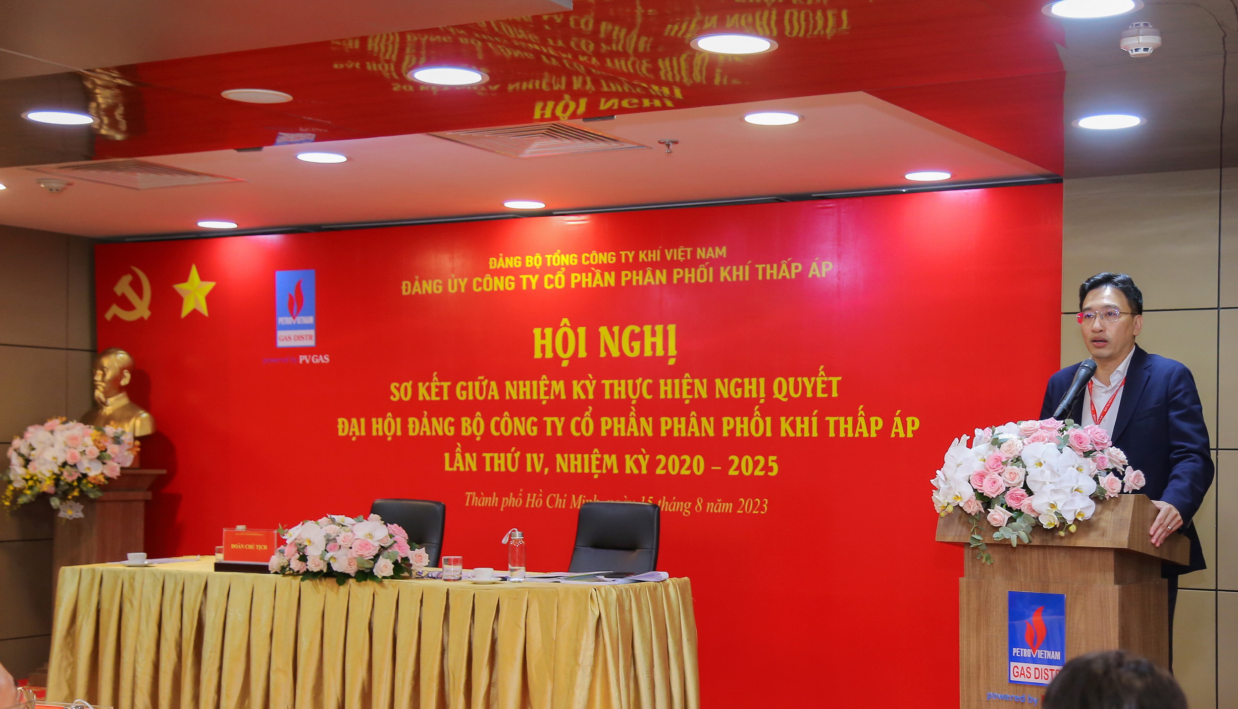 Đảng bộ PV GAS D tổ chức Hội nghị sơ kết giữa nhiệm kỳ thực hiện Nghị quyết Đại hội Đảng bộ Công ty lần thứ IV, nhiệm kỳ 2020 – 2025 - ảnh 5