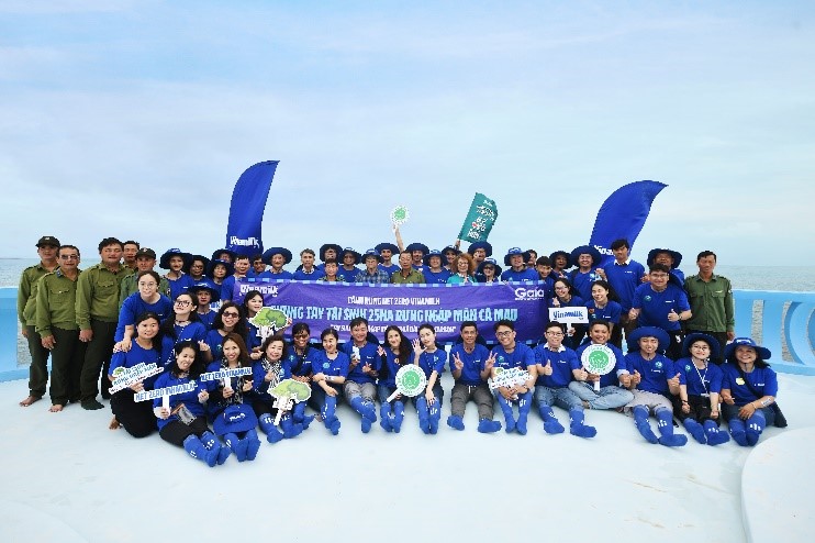 Đẩy mạnh dự án “Cánh rừng NET ZERO”, VINAMILK khoanh nuôi tái sinh 25ha rừng ngập mặn Cà Mau - ảnh 4
