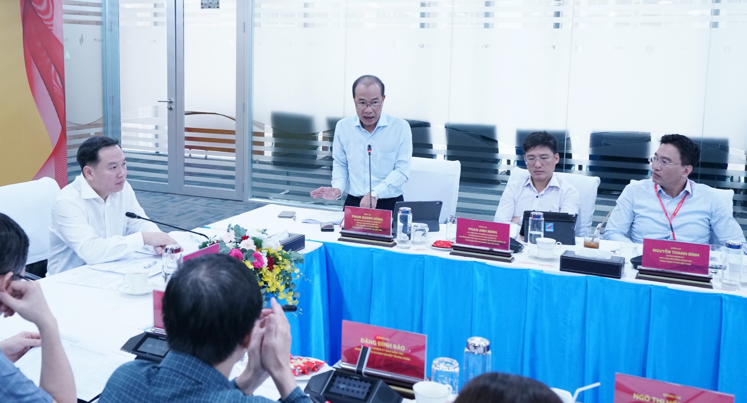 Ban Thường vụ Đảng ủy Khối Doanh nghiệp Trung ương thực hiện giám sát chuyên đề đối với Đảng ủy, Ban Thường vụ Đảng ủy PV GAS - ảnh 3