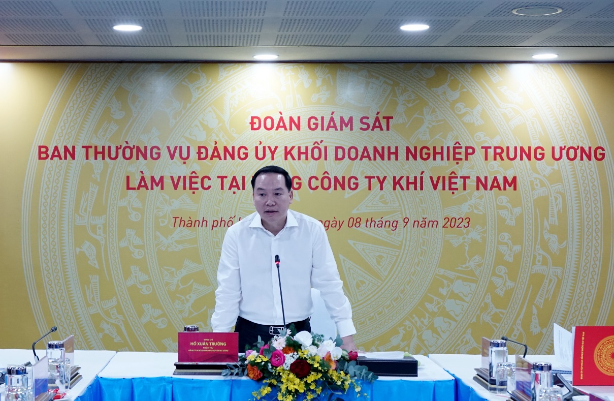 Ban Thường vụ Đảng ủy Khối Doanh nghiệp Trung ương thực hiện giám sát chuyên đề đối với Đảng ủy, Ban Thường vụ Đảng ủy PV GAS - ảnh 5