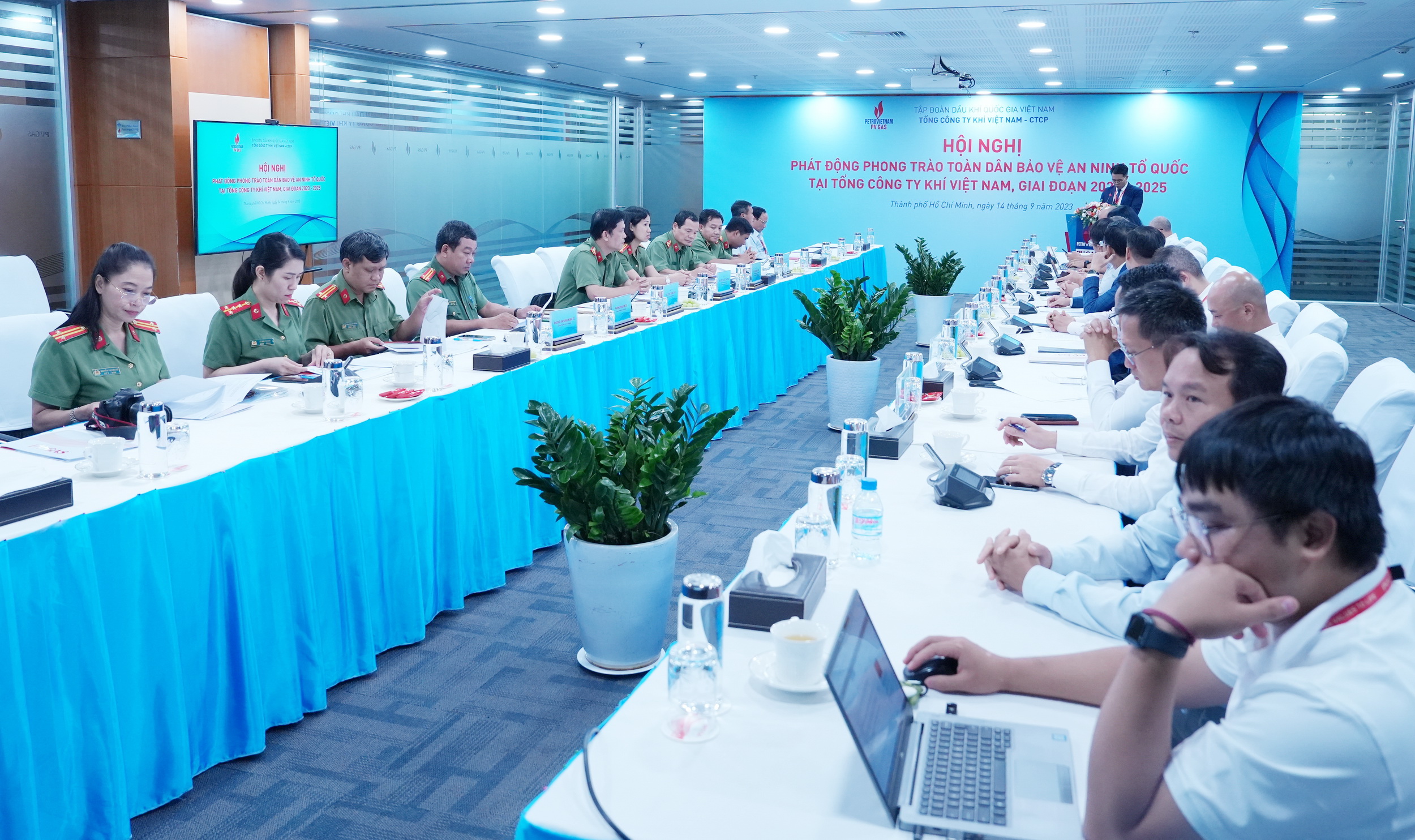 PV GAS tổ chức Hội nghị phát động Phong trào toàn dân bảo vệ an ninh Tổ quốc giai đoạn 2023–2025 - ảnh 1