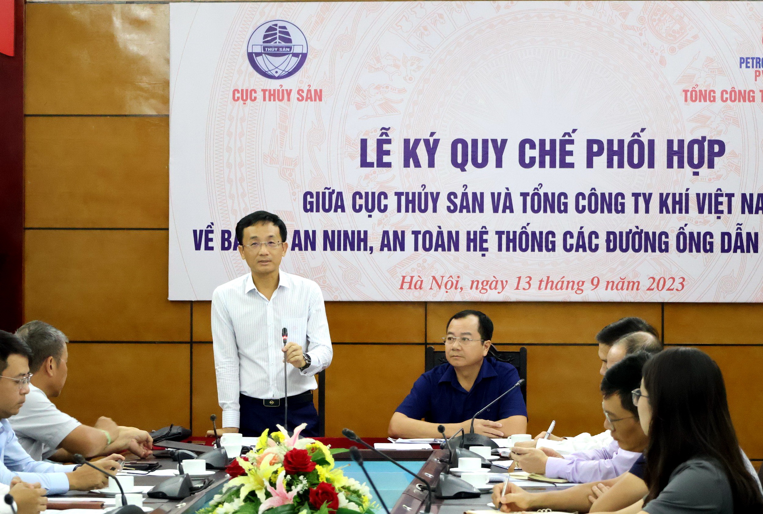 PV GAS phối hợp với Cục Thủy sản bảo vệ an ninh, an toàn hệ thống các đường ống dẫn khí dưới biển - ảnh 1