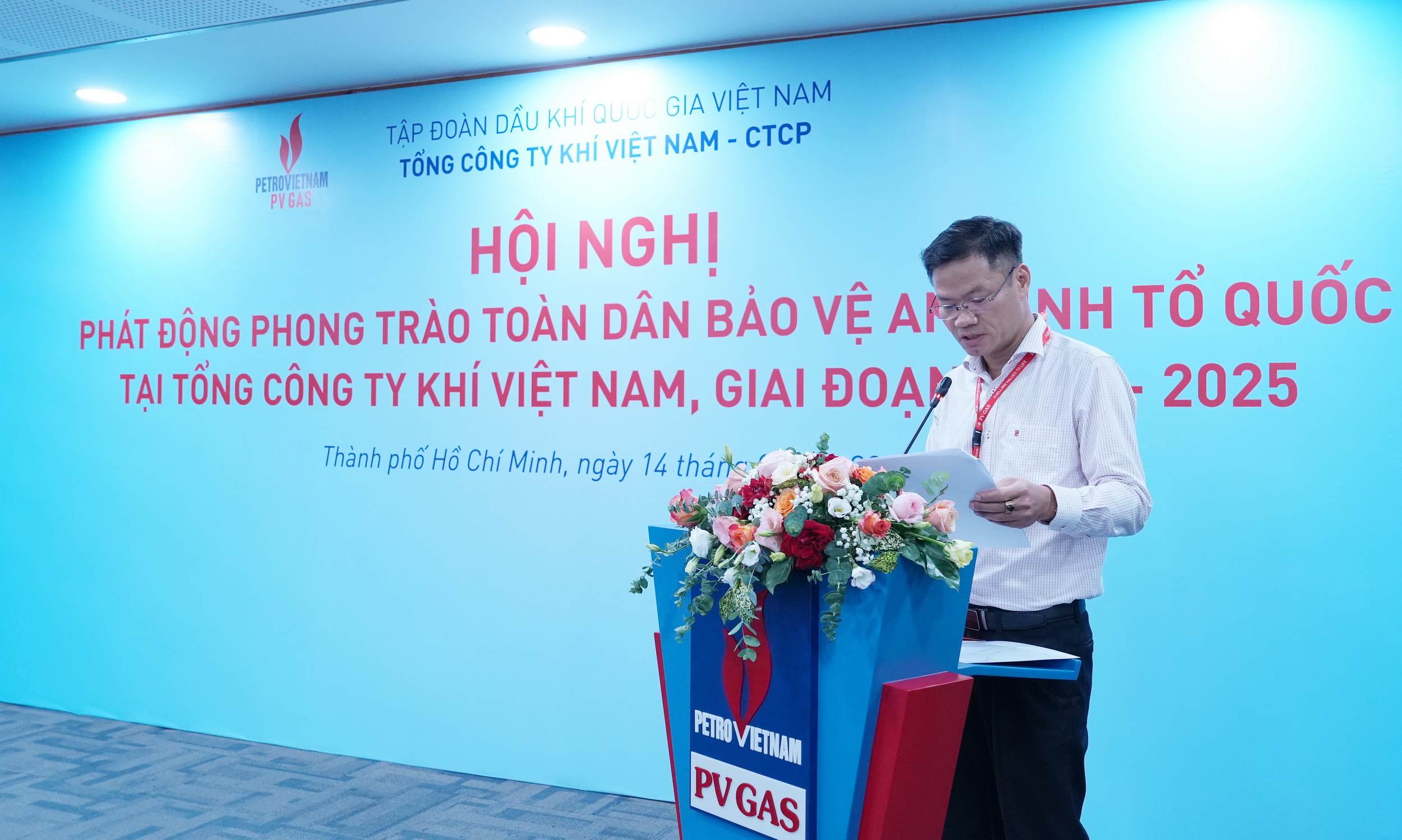 PV GAS tổ chức Hội nghị phát động Phong trào toàn dân bảo vệ an ninh Tổ quốc giai đoạn 2023–2025 - ảnh 2