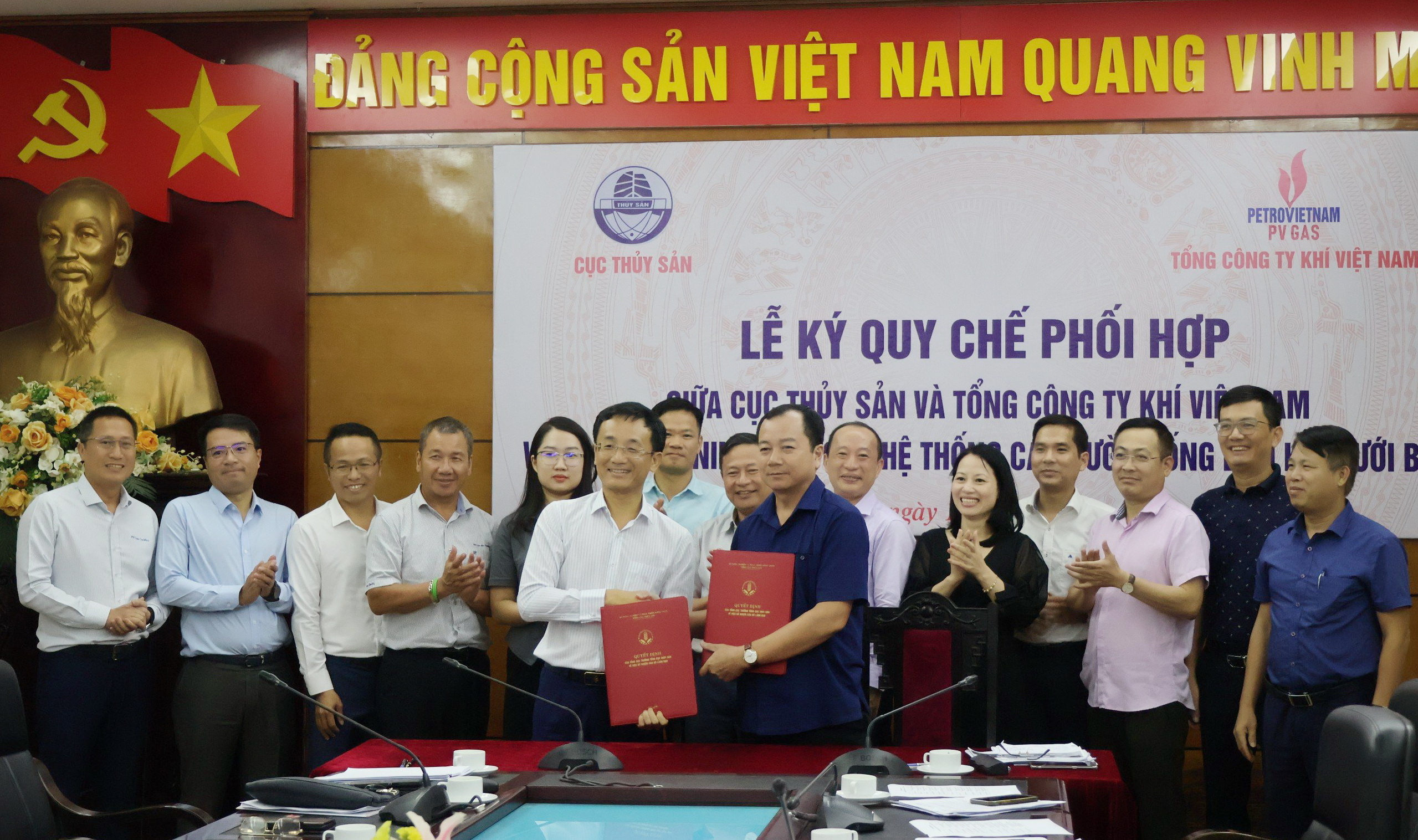 PV GAS phối hợp với Cục Thủy sản bảo vệ an ninh, an toàn hệ thống các đường ống dẫn khí dưới biển - ảnh 3