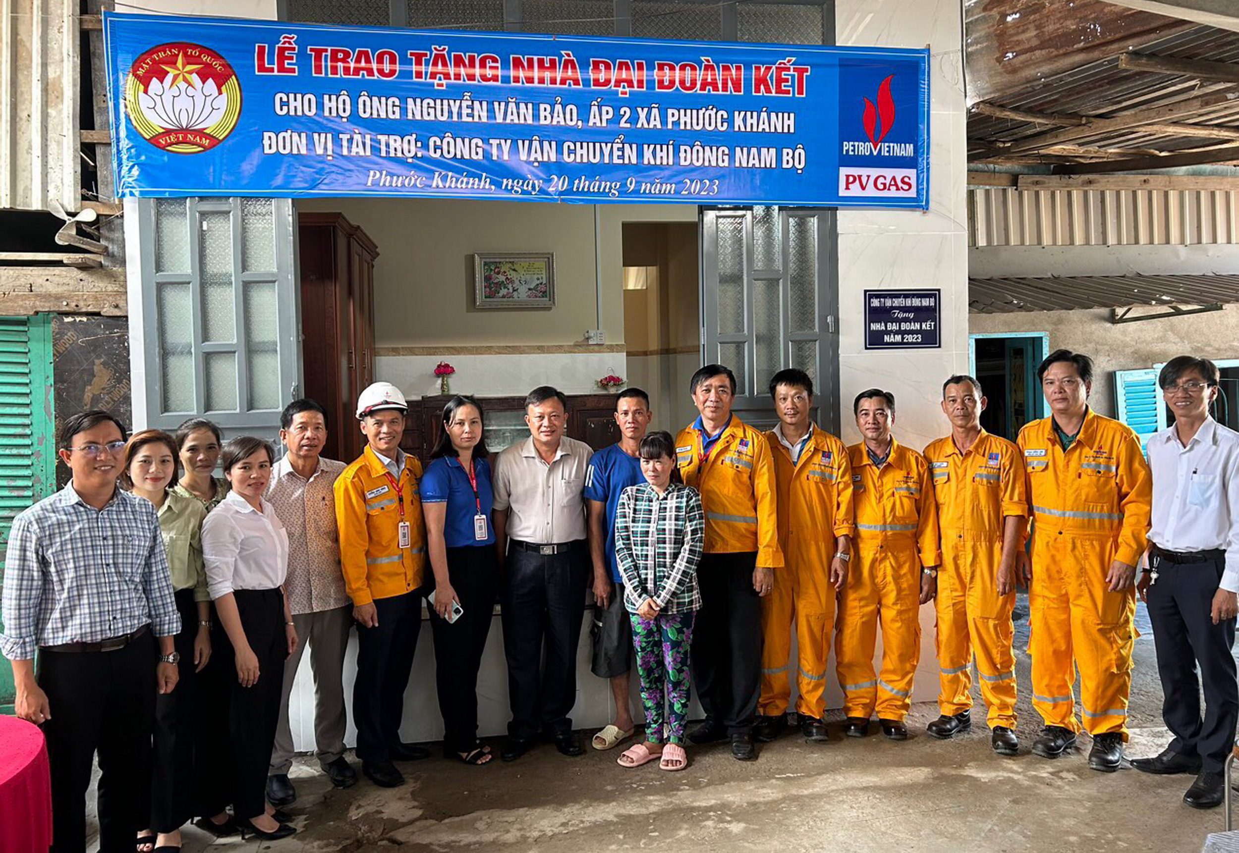 PV GAS thực hiện các chương trình An sinh xã hội - hợp tác phát triển cộng đồng - ảnh 5