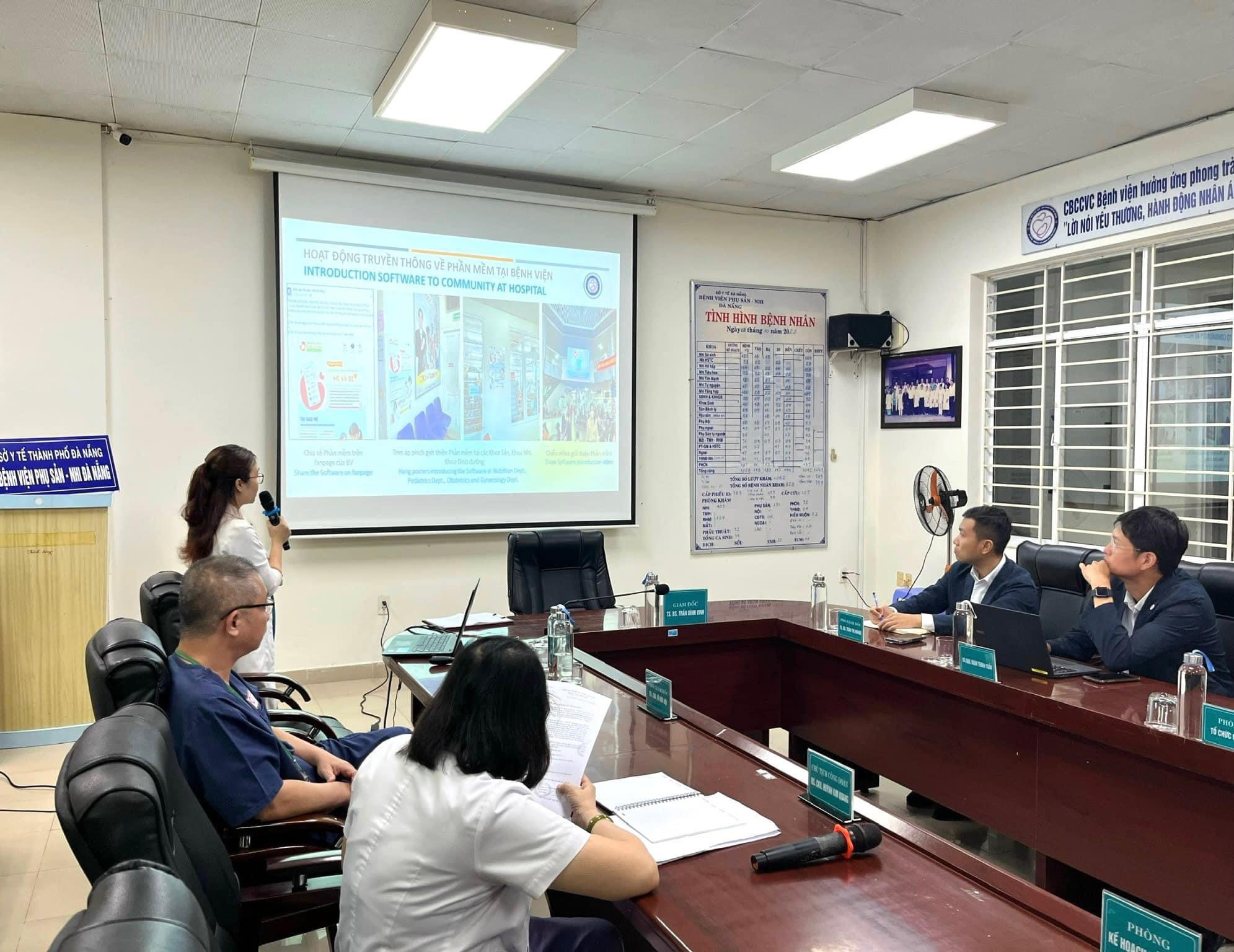 Chào mừng đại sứ quán Nhật Bản tại Việt Nam đến thăm và làm việc tại Bệnh viện Phụ sản Nhi Đà Nẵng - ảnh 2