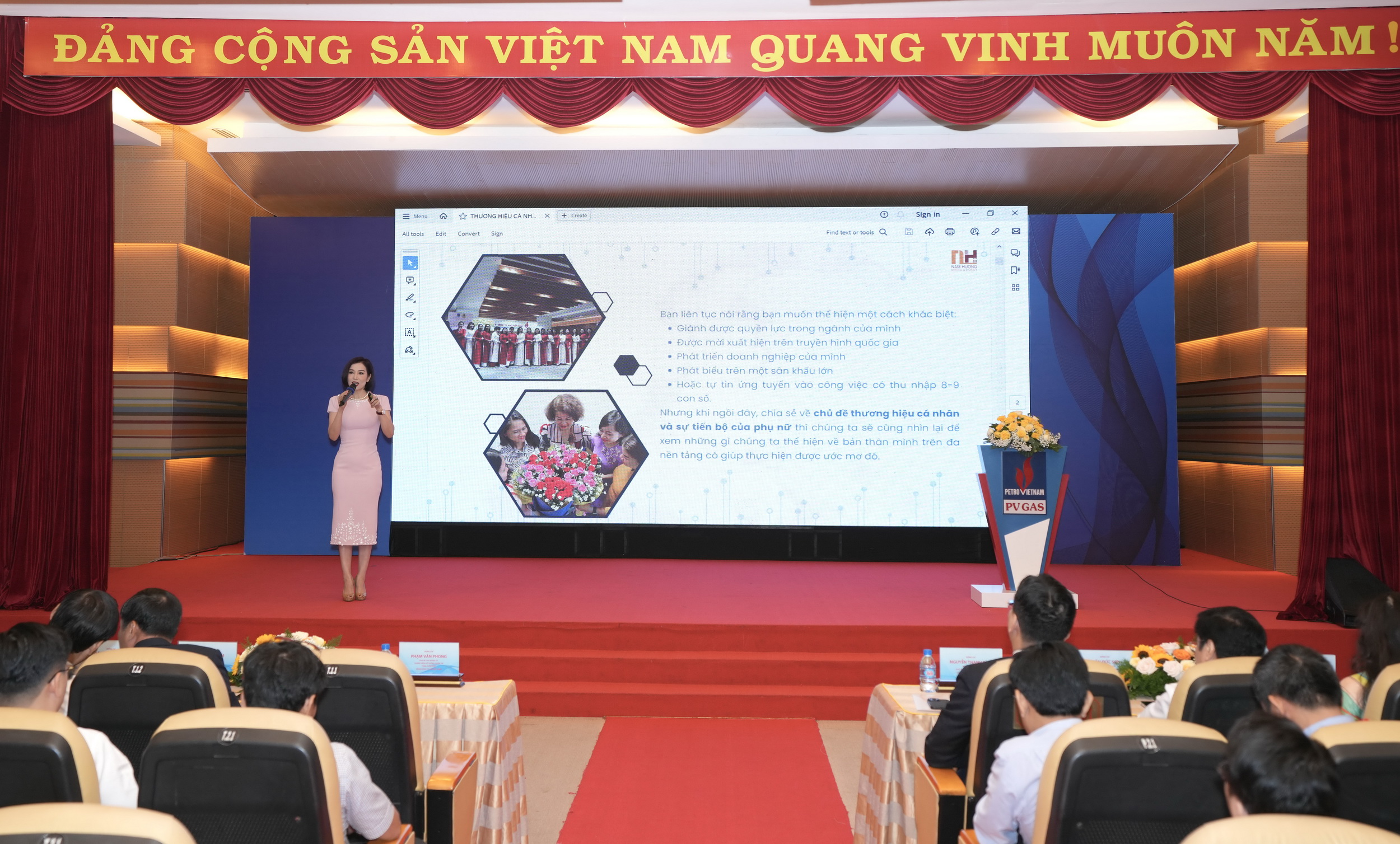 Phụ nữ PV GAS phát huy tinh thần ngày Phụ nữ Việt Nam 20/10 - ảnh 5