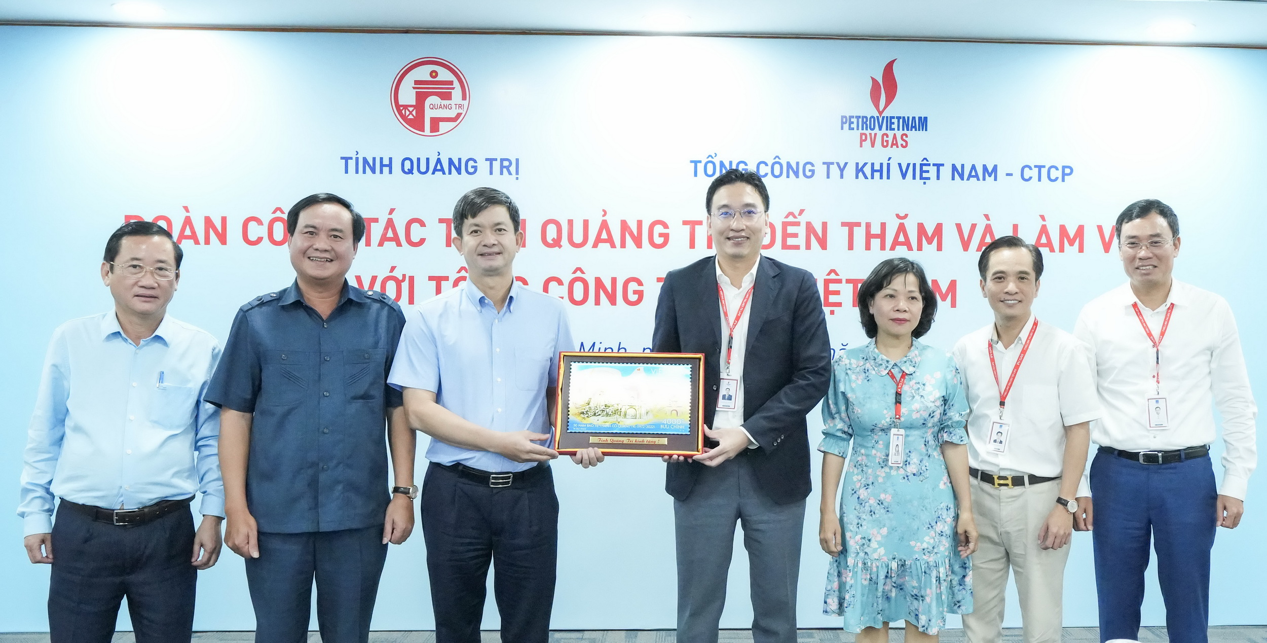 PV GAS đón tiếp và làm việc với đoàn công tác tỉnh Quảng Trị - ảnh 3