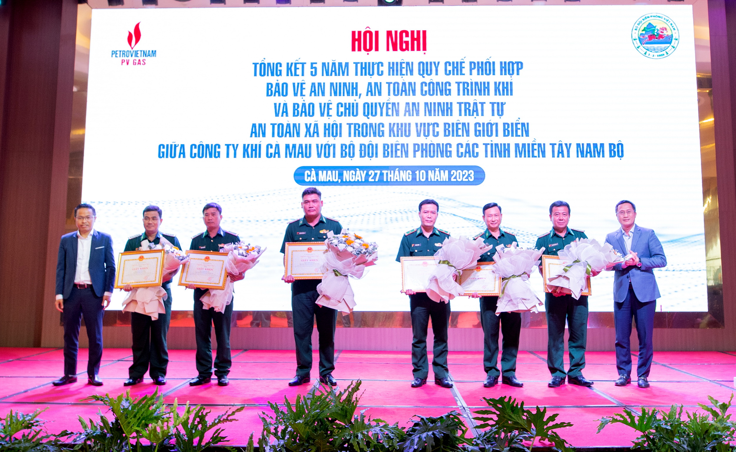 Công ty Khí Cà Mau tổng kết 5 năm thực hiện quy chế phối hợp bảo vệ an ninh, an toàn đường ống dẫn khí PM3-Cà Mau - ảnh 1