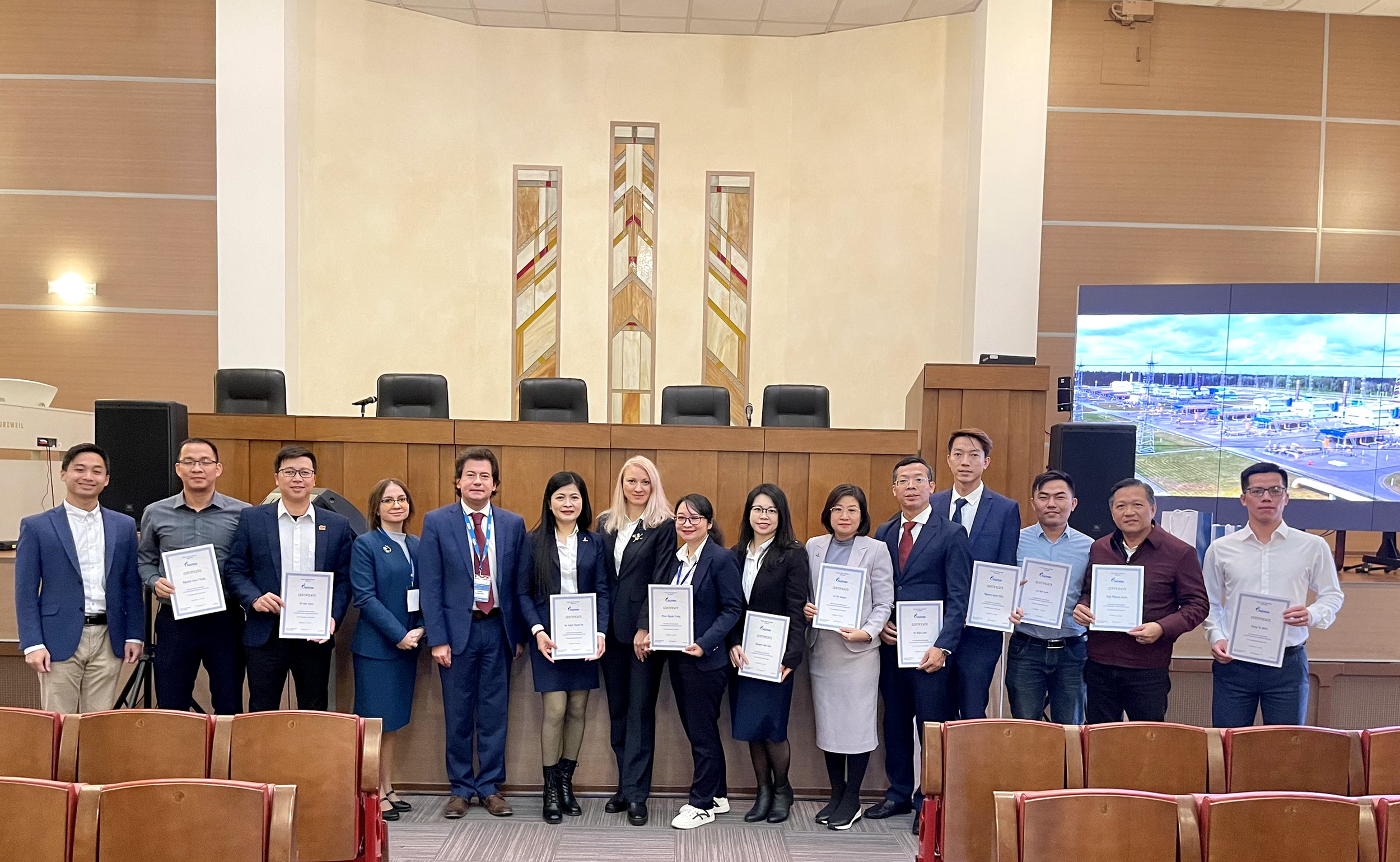 Tập đoàn Dầu khí Việt Nam phối hợp tổ chức chương trình “Đào tạo vận hành hệ thống quản lý đường ống dẫn khí