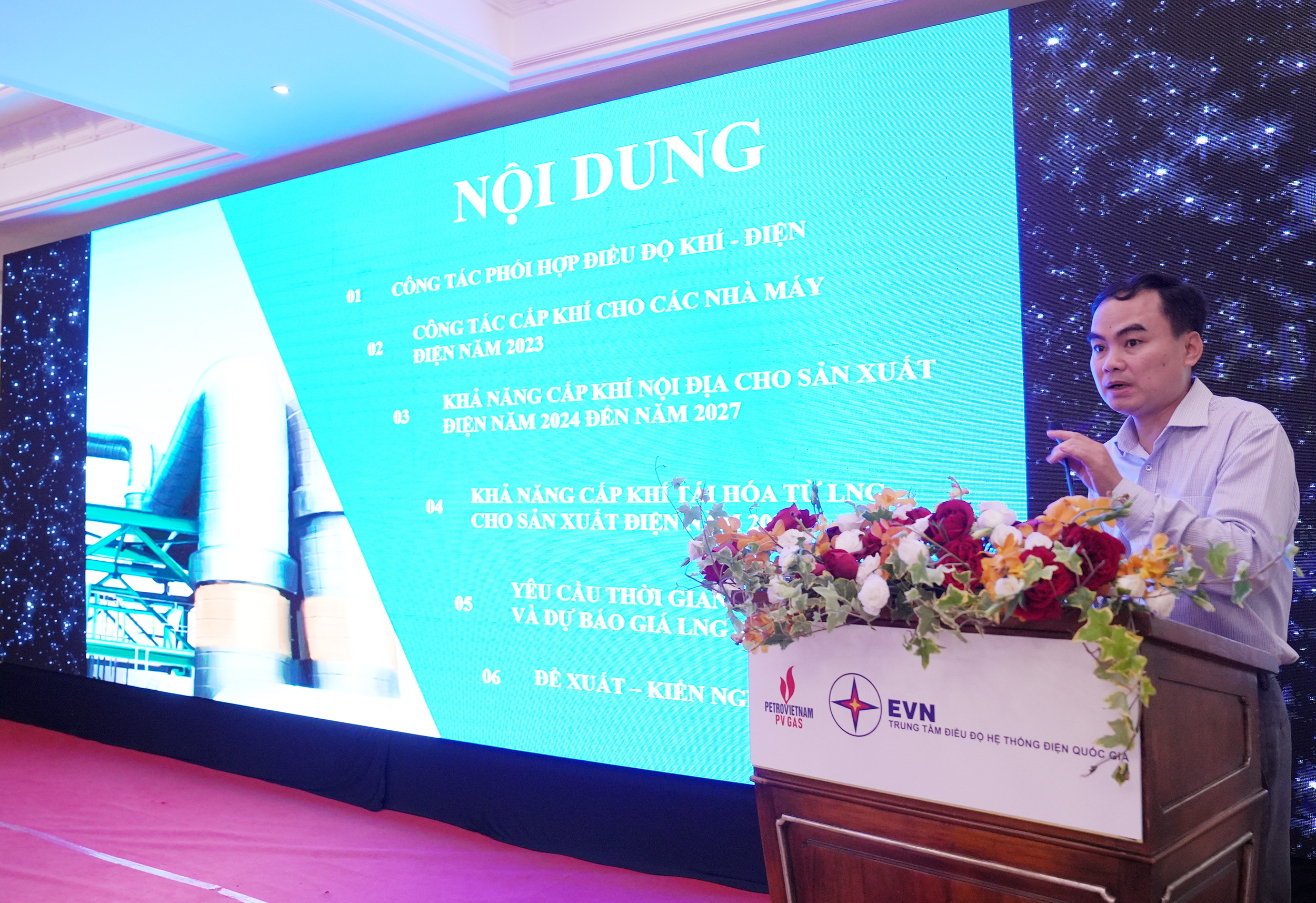 Hội thảo công tác phối hợp điều độ Khí – Điện giữa Tổng Công ty Khí Việt Nam và Trung tâm Điều độ Hệ thống điện Quốc gia - ảnh 4