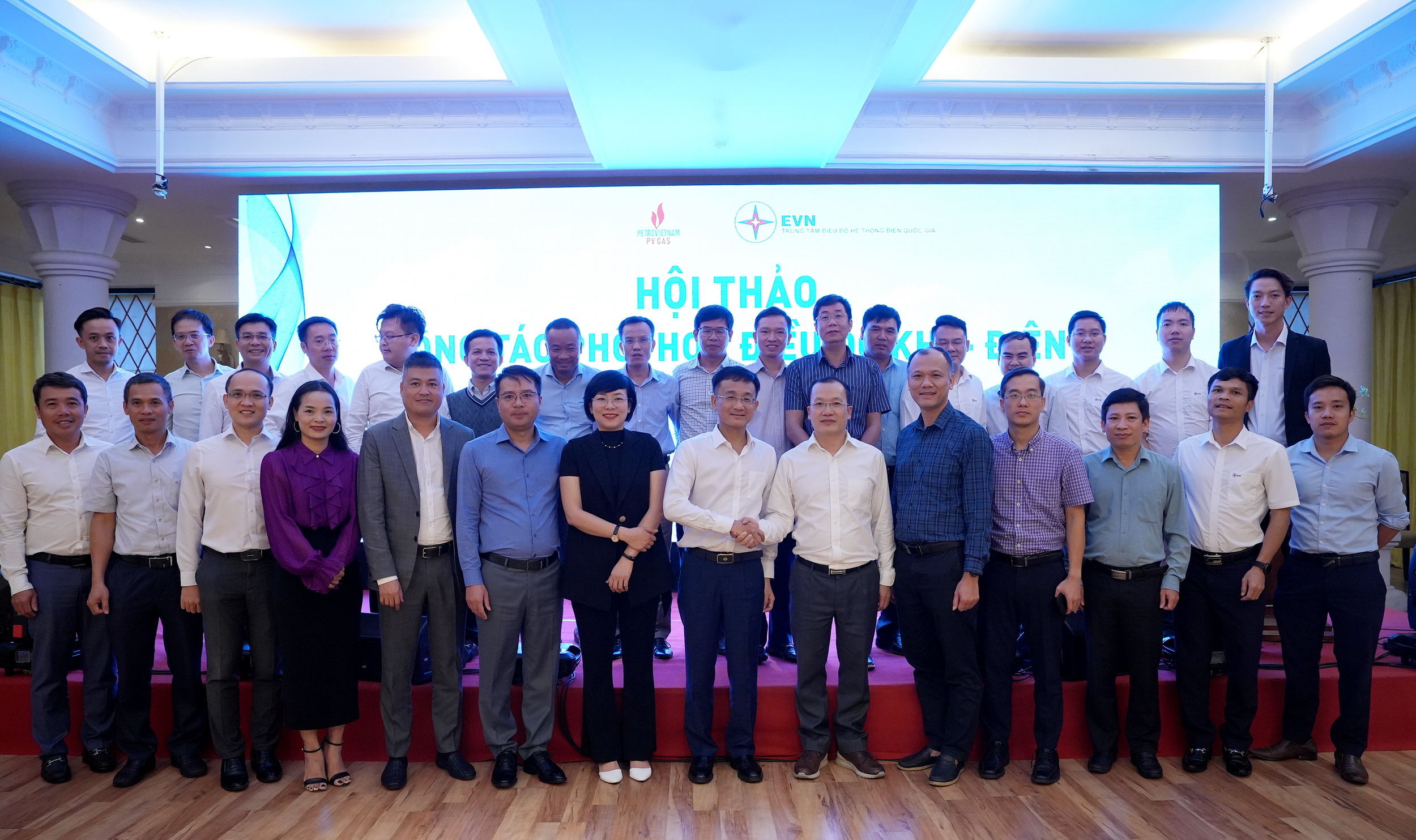 Hội thảo công tác phối hợp điều độ Khí – Điện giữa Tổng Công ty Khí Việt Nam và Trung tâm Điều độ Hệ thống điện Quốc gia - ảnh 6