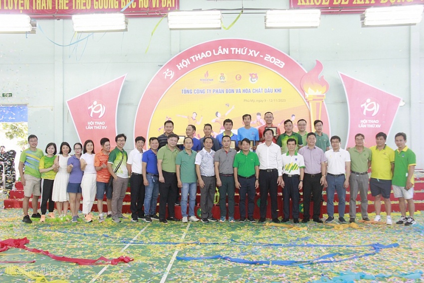 Hội thao PVFCCo lần thứ 15 - 2023: Đoàn kết, đồng lòng đột phá những giới hạn Hội thao PVFCCo lần thứ 15 năm 2023: Đoàn kết, đồng lòng đột phá những giới hạn