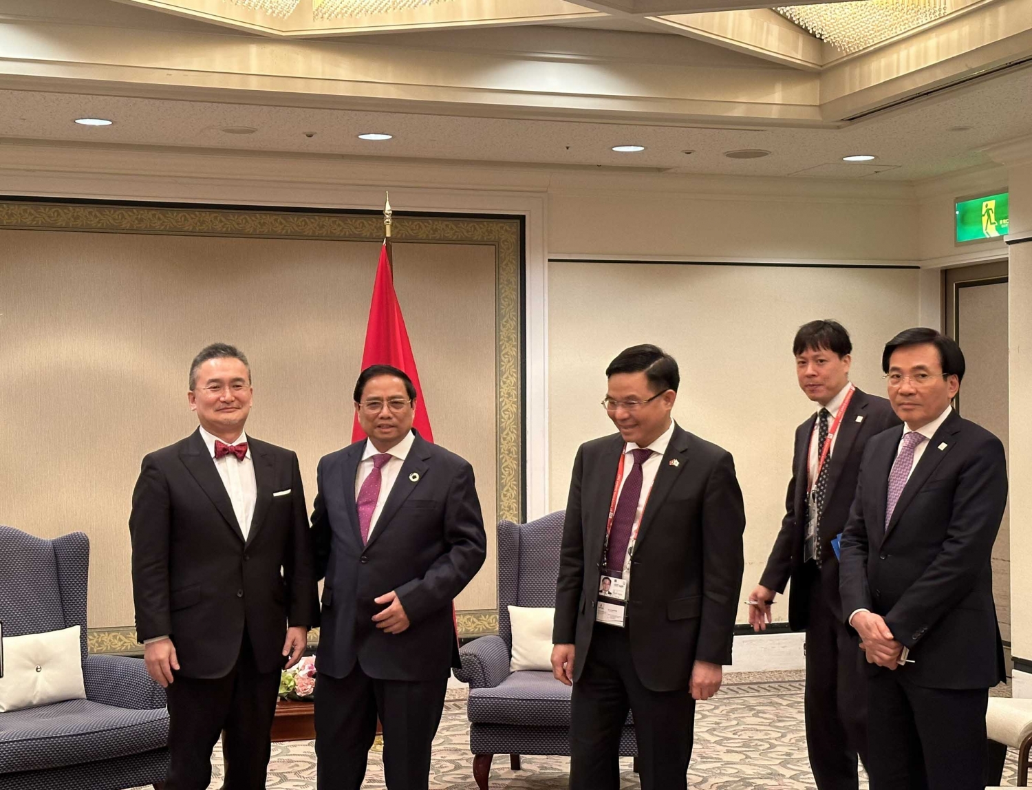 Thủ tướng đề nghị MOECO phối hợp chặt với Petrovietnam để triển khai dự án Lô B đảm bảo tiến độ, chất lượng, hiệu quả - ảnh 1