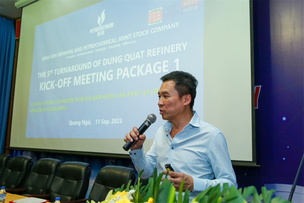 BSR tổ chức lễ khởi động bảo dưỡng tổng thể lần 5 NMLD Dung Quất - ảnh 3