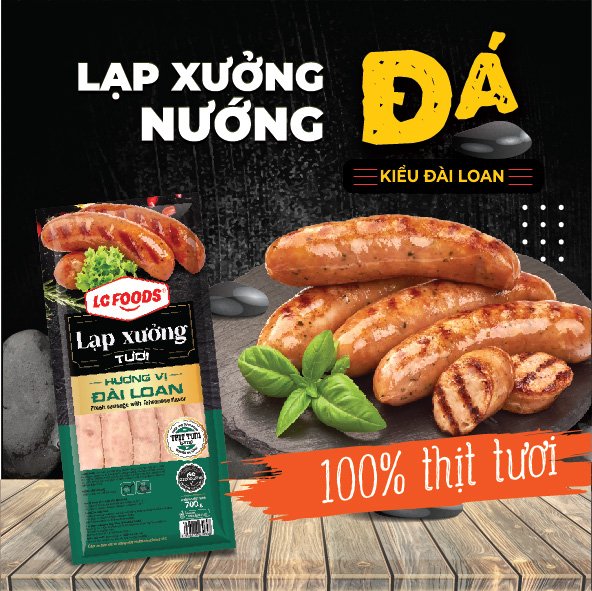 Mùa Đông không lạnh với xúc xích lạp xưởng nướng đá LC Foods - ảnh 1