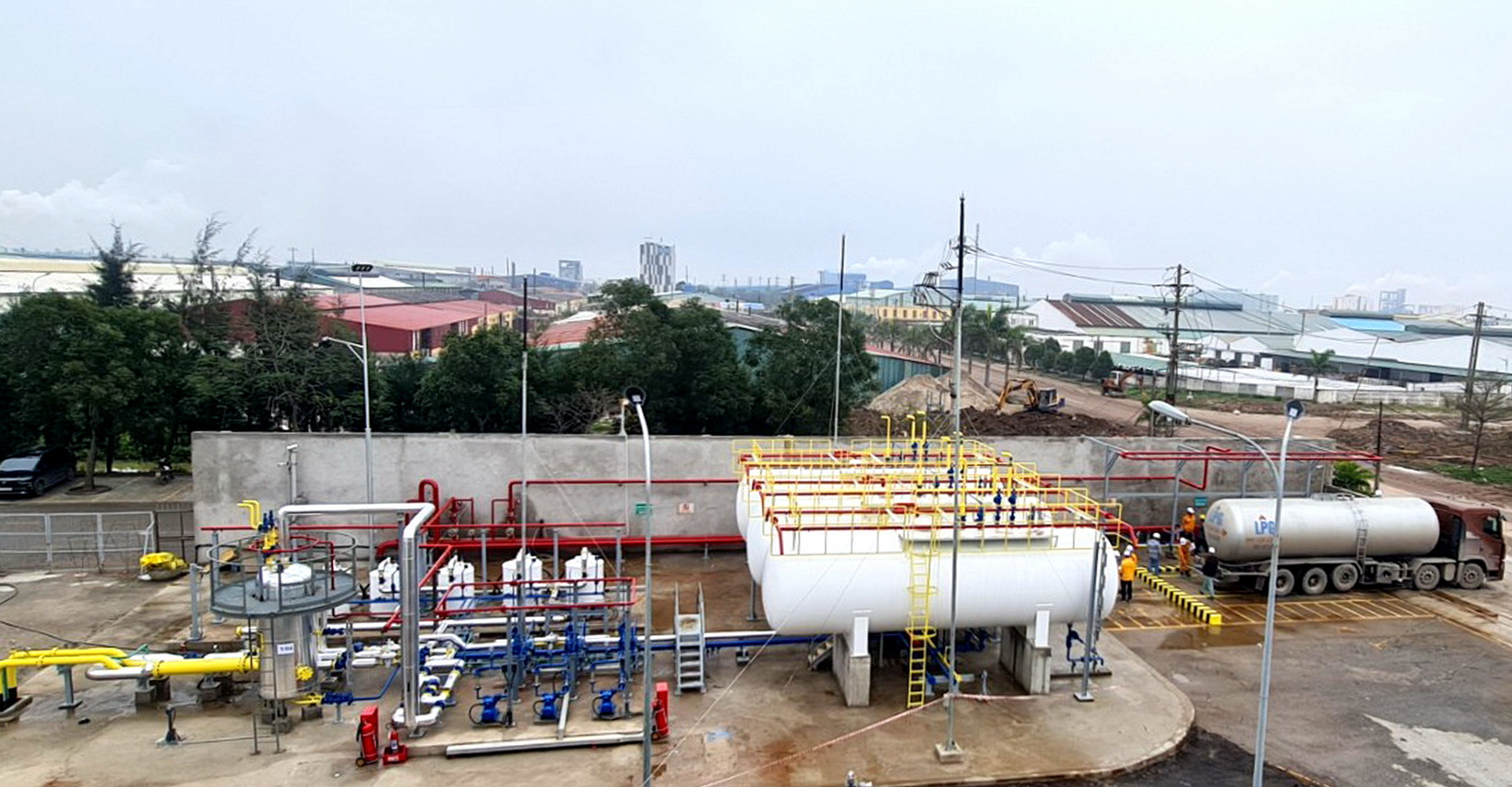 PV GAS DISTR vận hành Hệ thống cấp bù LPG để đáp ứng nguồn khí thấp áp cho khu vực Bắc Bộ - ảnh 1
