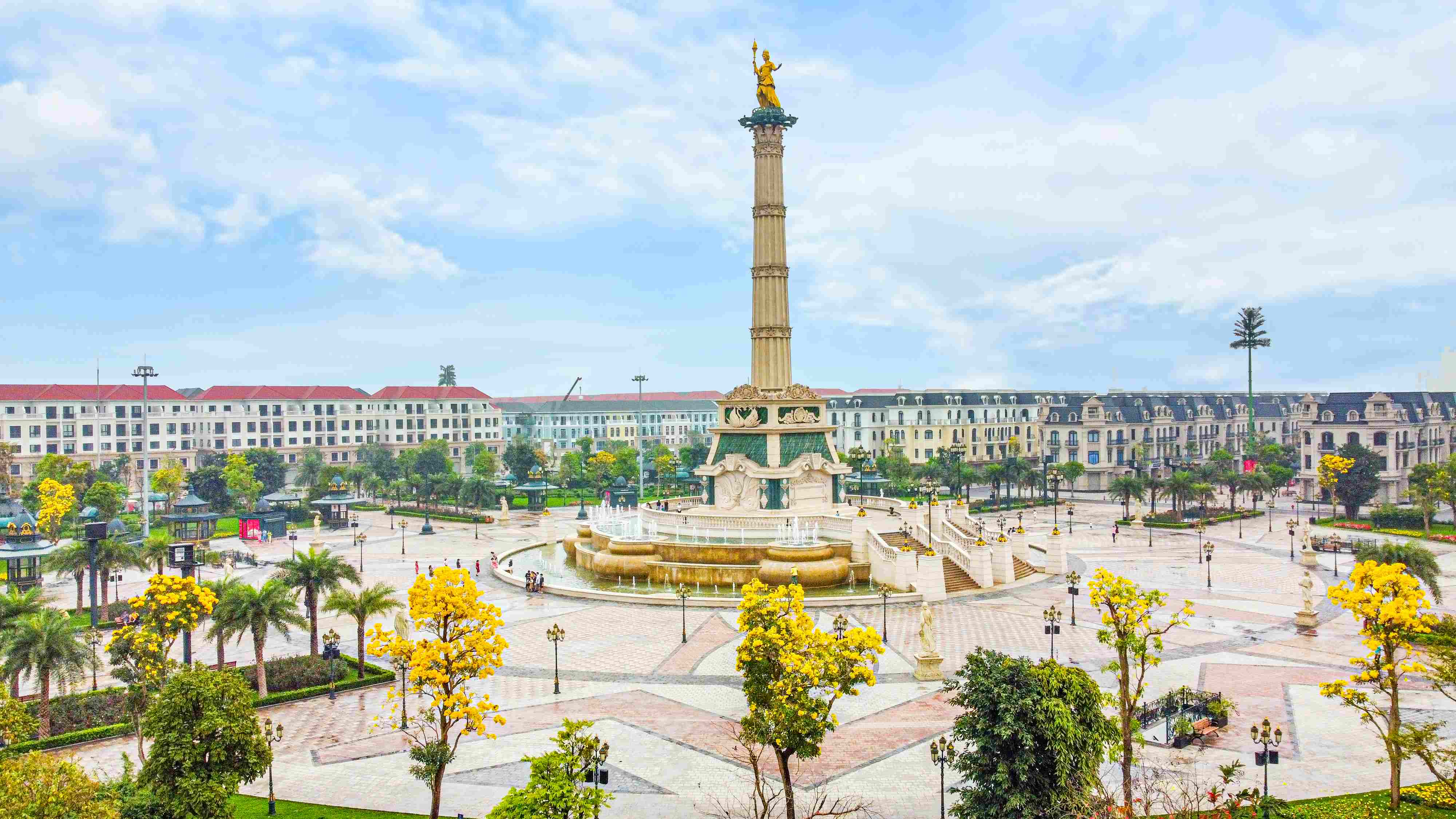 Có một Ocean City đẹp như tranh vẽ trong mùa hoa phong linh - ảnh 1