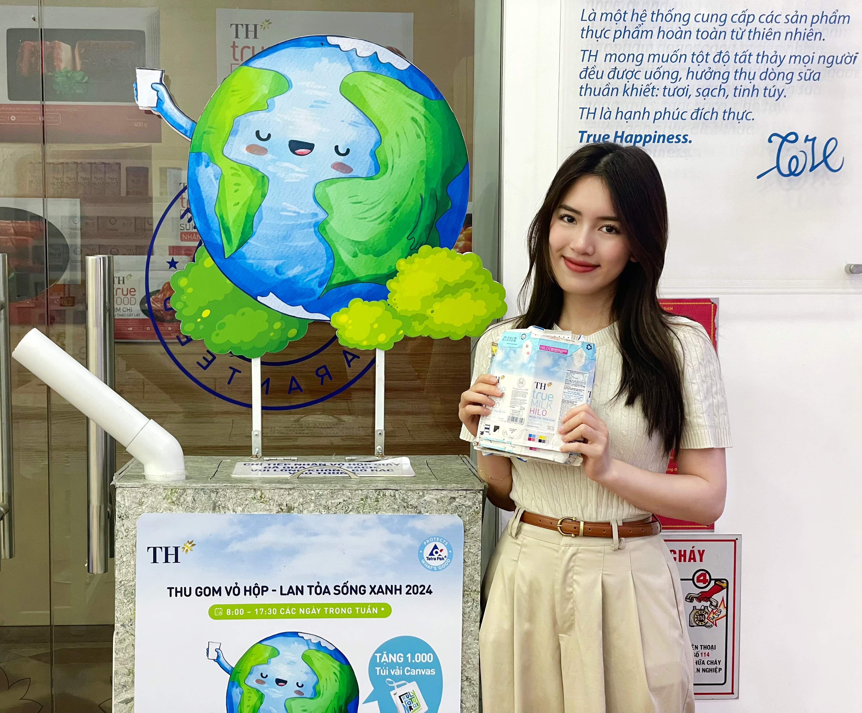 Chiến dịch “Thu gom vỏ hộp, lan tỏa sống xanh 2024” nối dài hành trình phát triển bền vững của TH true MILK - ảnh 1