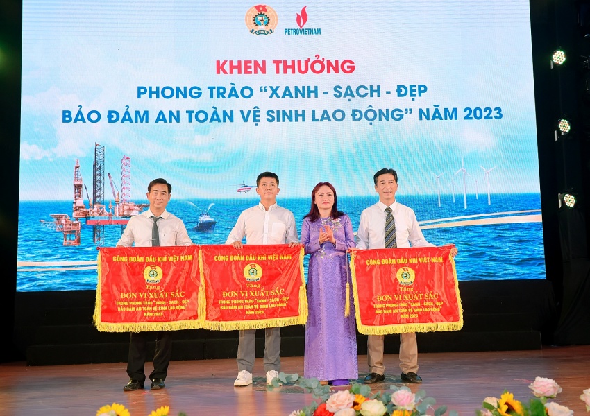 Công đoàn Dầu khí Việt Nam phát động Tháng Công nhân và tuyên dương người lao động Dầu khí tiêu biểu năm 2024 - ảnh 1