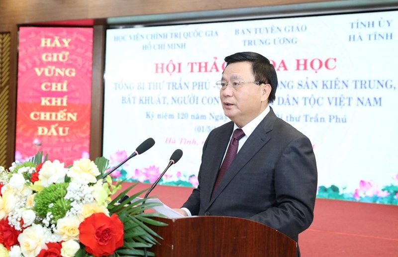 Tổng Bí thư Trần Phú - Chiến sĩ Cộng sản kiên trung, bất khuất, ưu tú của dân tộc Việt Nam - ảnh 1