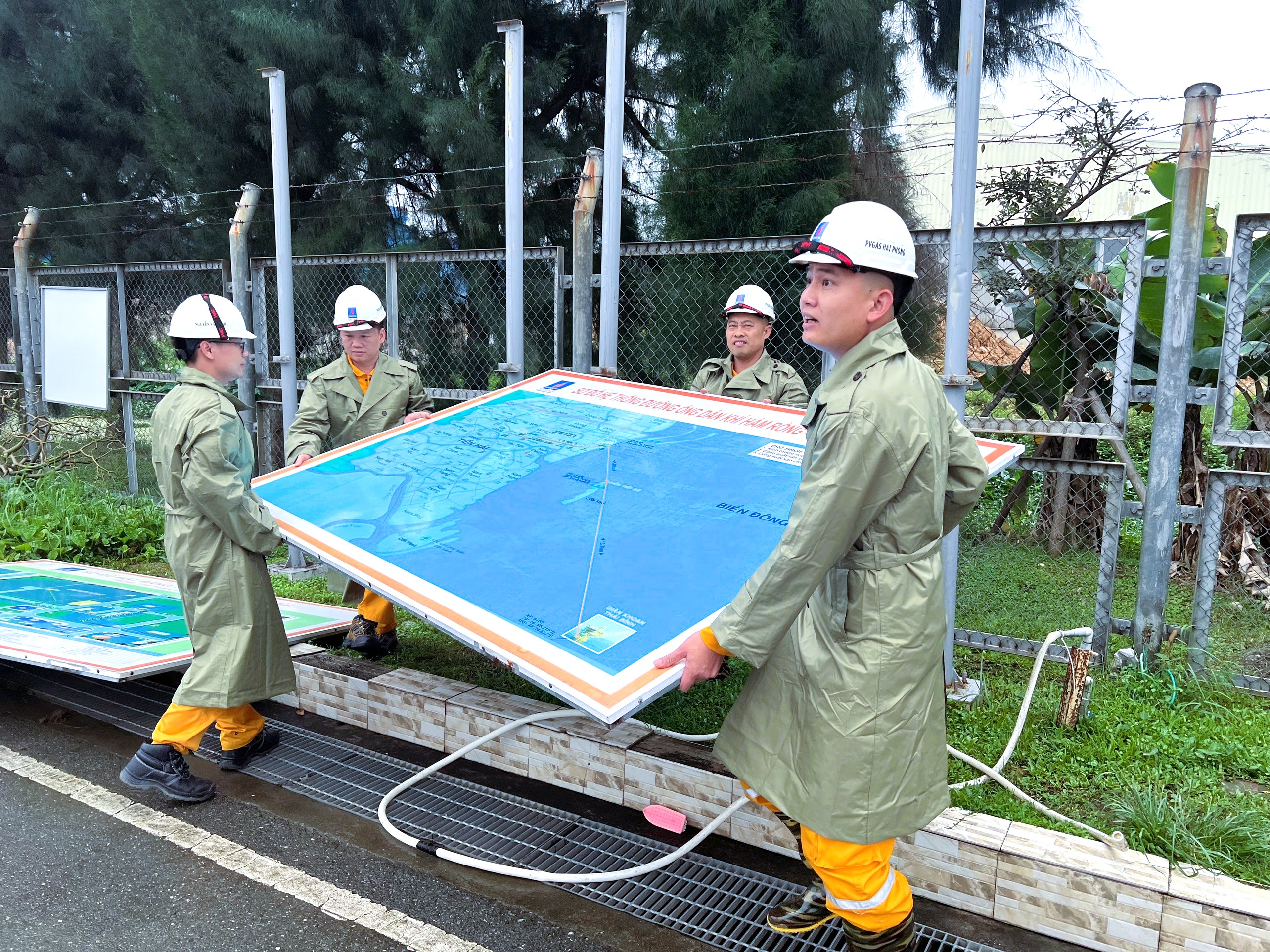 Chi nhánh Khí Hải Phòng tăng cường công tác phòng chống thiên tai và phòng cháy chữa cháy - ảnh 3