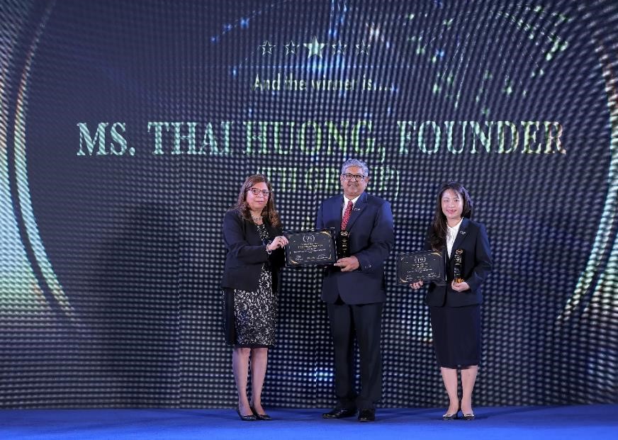 Nữ doanh nhân Việt Nam được trao giải Nhà lãnh đạo có tầm nhìn xuất sắc   - ảnh 1