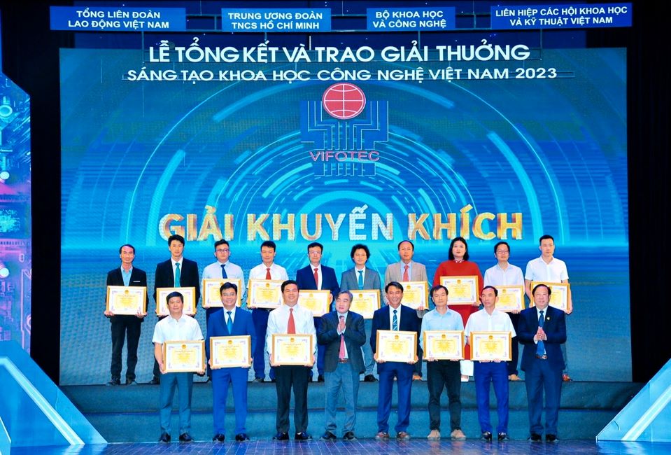 Hai công trình khoa học công nghệ của PV GAS được trao Giải thưởng VIFOTEC 2023 - ảnh 1