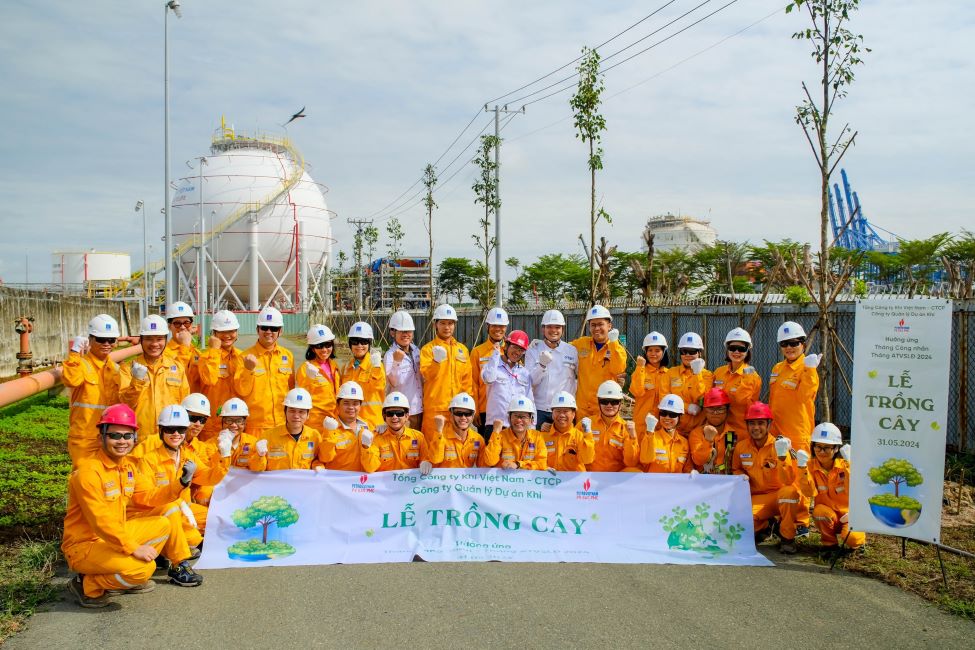 Các đơn vị PV GAS tham gia bảo vệ môi trường tại các công trình khí - ảnh 1