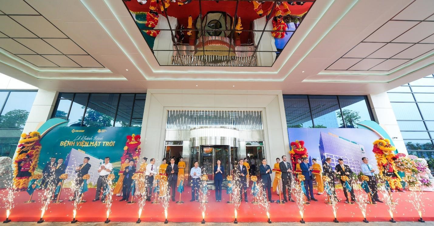 Sun Group khánh thành Bệnh viện Mặt Trời tiêu chuẩn quốc tế hàng đầu Việt Nam - ảnh 1
