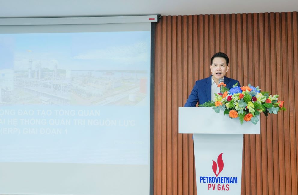 PV GAS tổ chức chương trình đào tạo tổng quan dự án Hệ thống quản trị nguồn lực doanh nghiệp giai đoạn 1 - ảnh 1