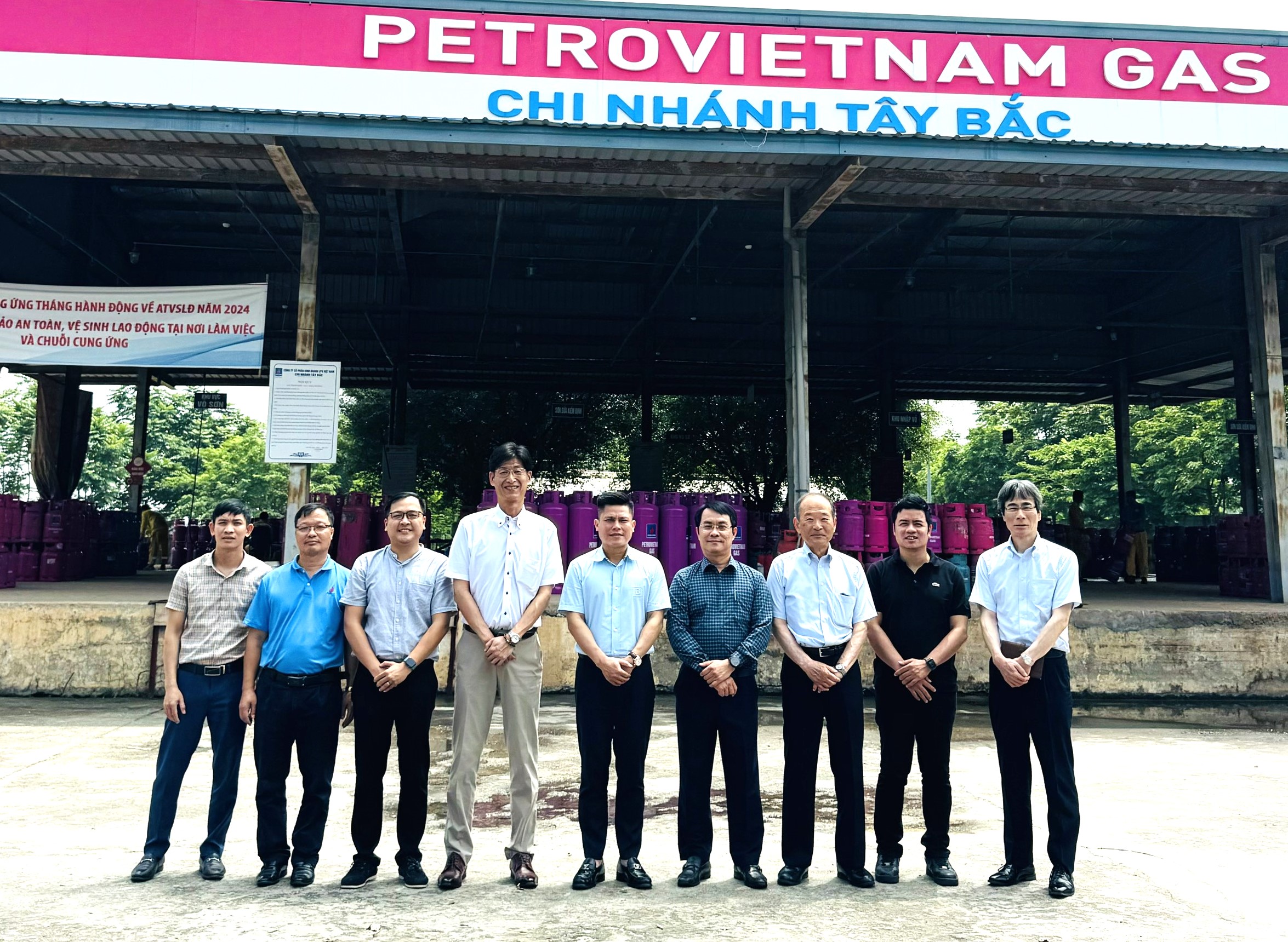 PV GAS, PV GAS LPG và đối tác Nhật Bản đánh giá triển khai Dự án hợp tác về quản lý phân phối LPG bằng mã vạch - ảnh 1