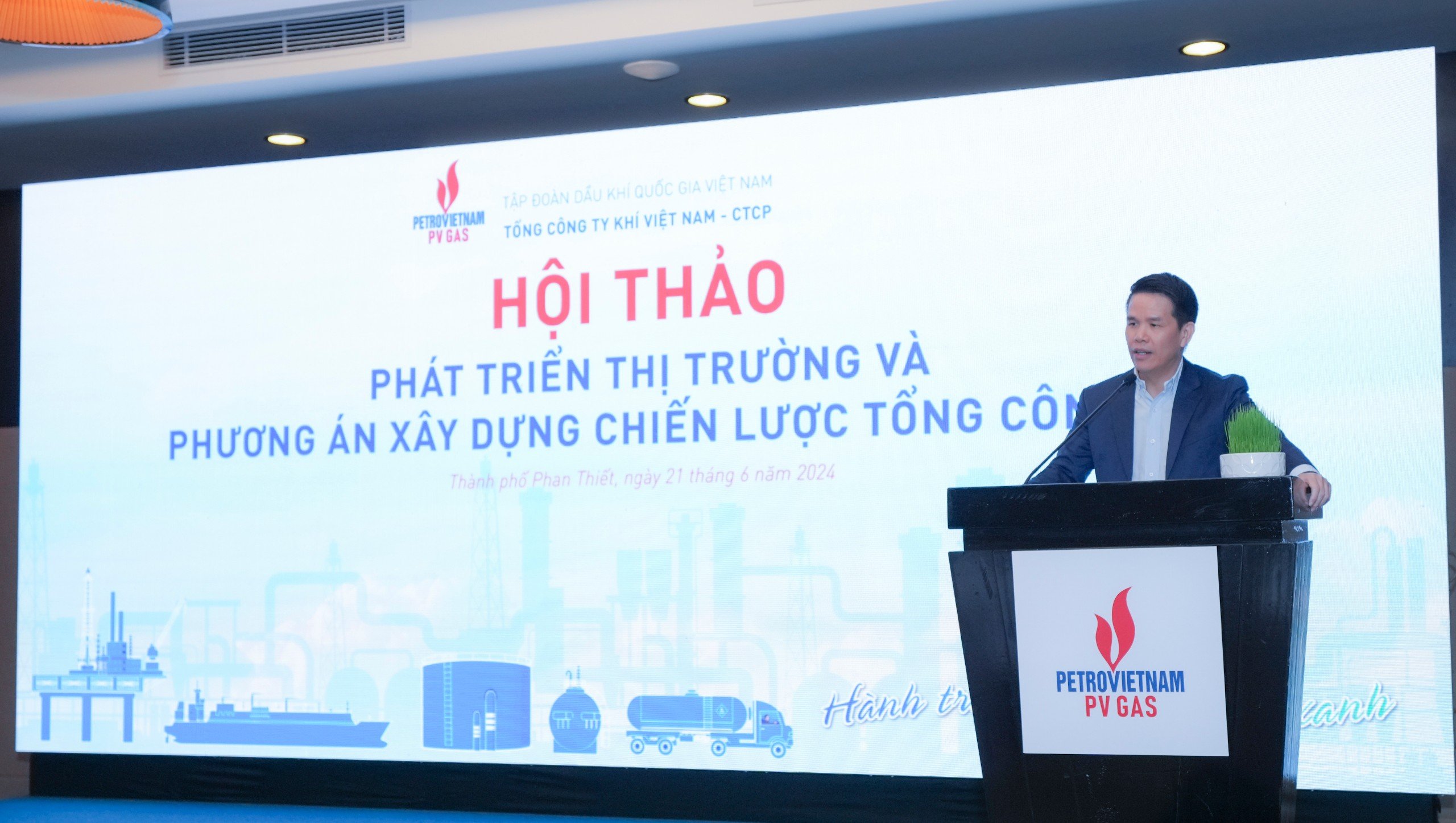Định hướng “Xây dựng Chiến lược phát triển Tổng công ty và kế hoạch triển khai Chiến lược phát triển thị trường khí” - ảnh 1