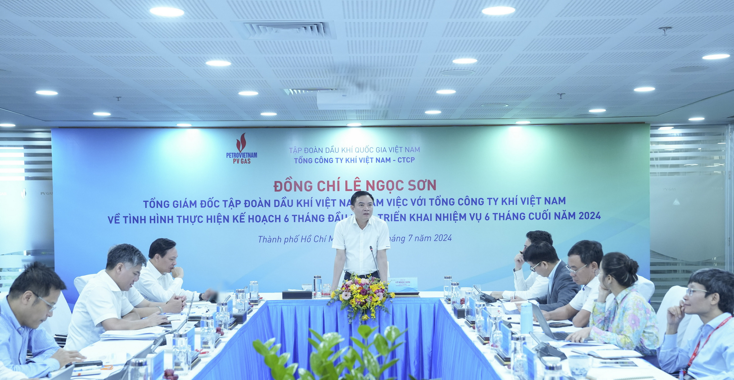 Tổng Giám đốc Petrovietnam làm việc tại PV GAS - ảnh 1