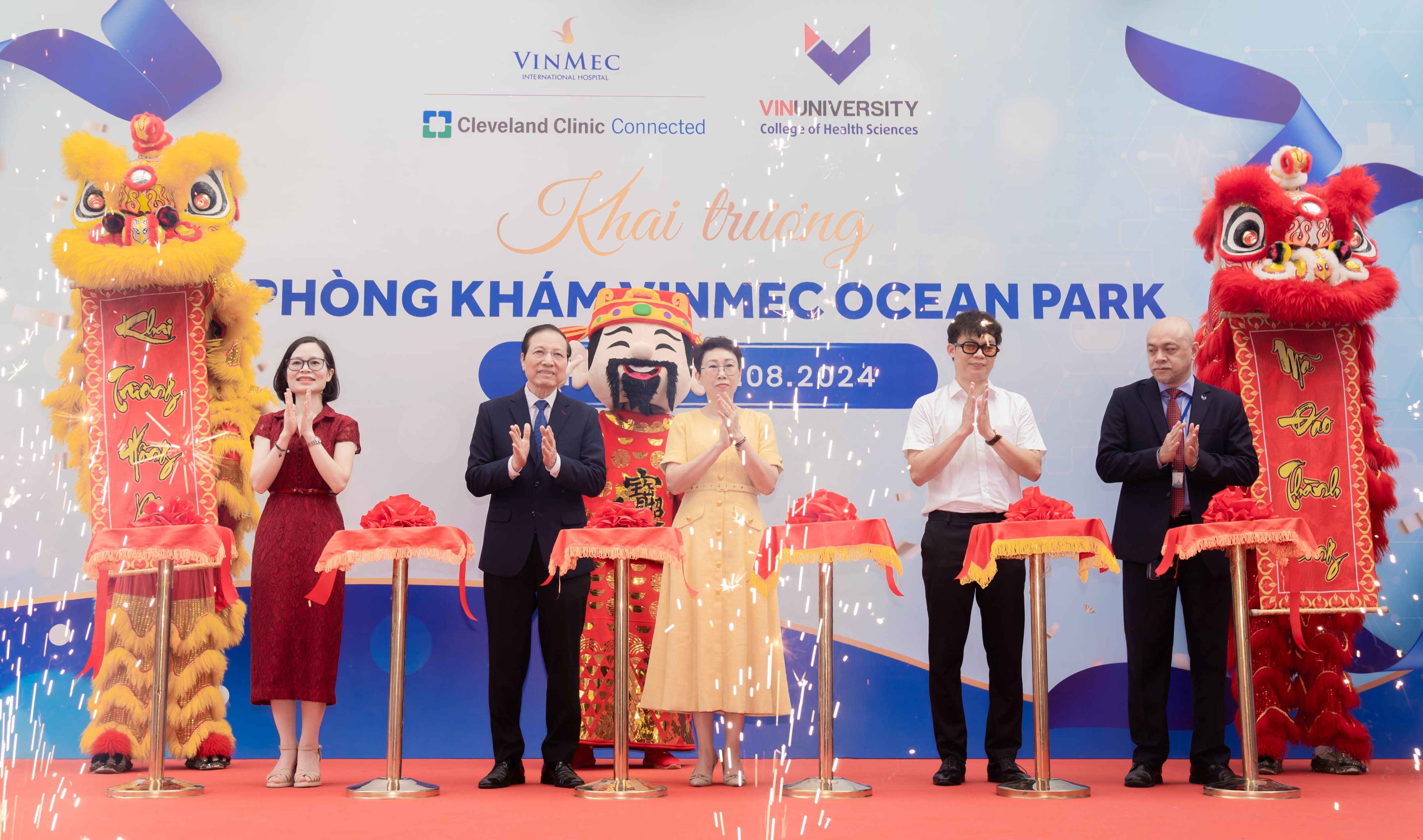 Vinmec khai trương Phòng khám Đa khoa Quốc tế Vinmec đầu tiên tại Vinhomes Ocean Park - ảnh 1