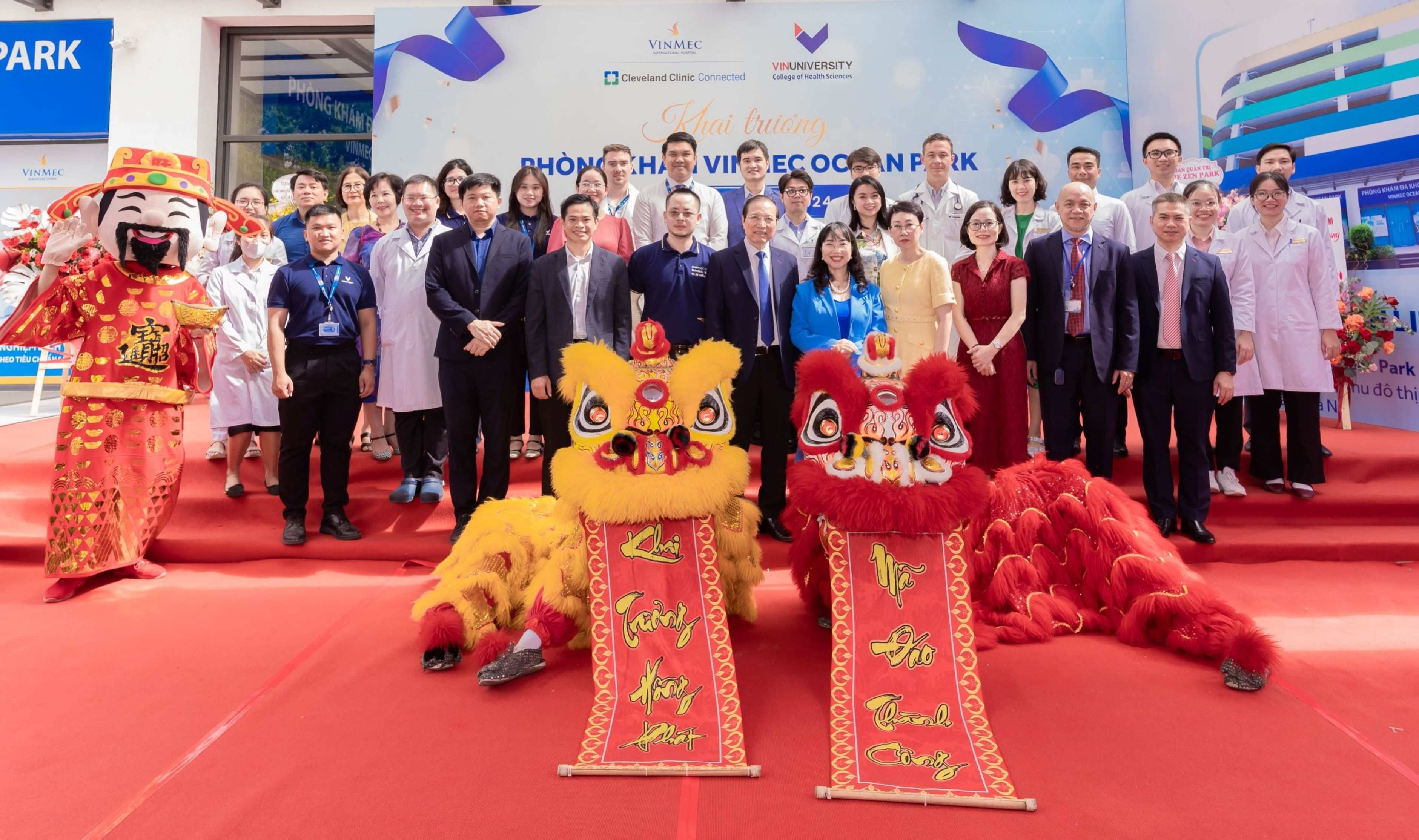 Vinmec khai trương Phòng khám Đa khoa Quốc tế Vinmec đầu tiên tại Vinhomes Ocean Park - ảnh 2