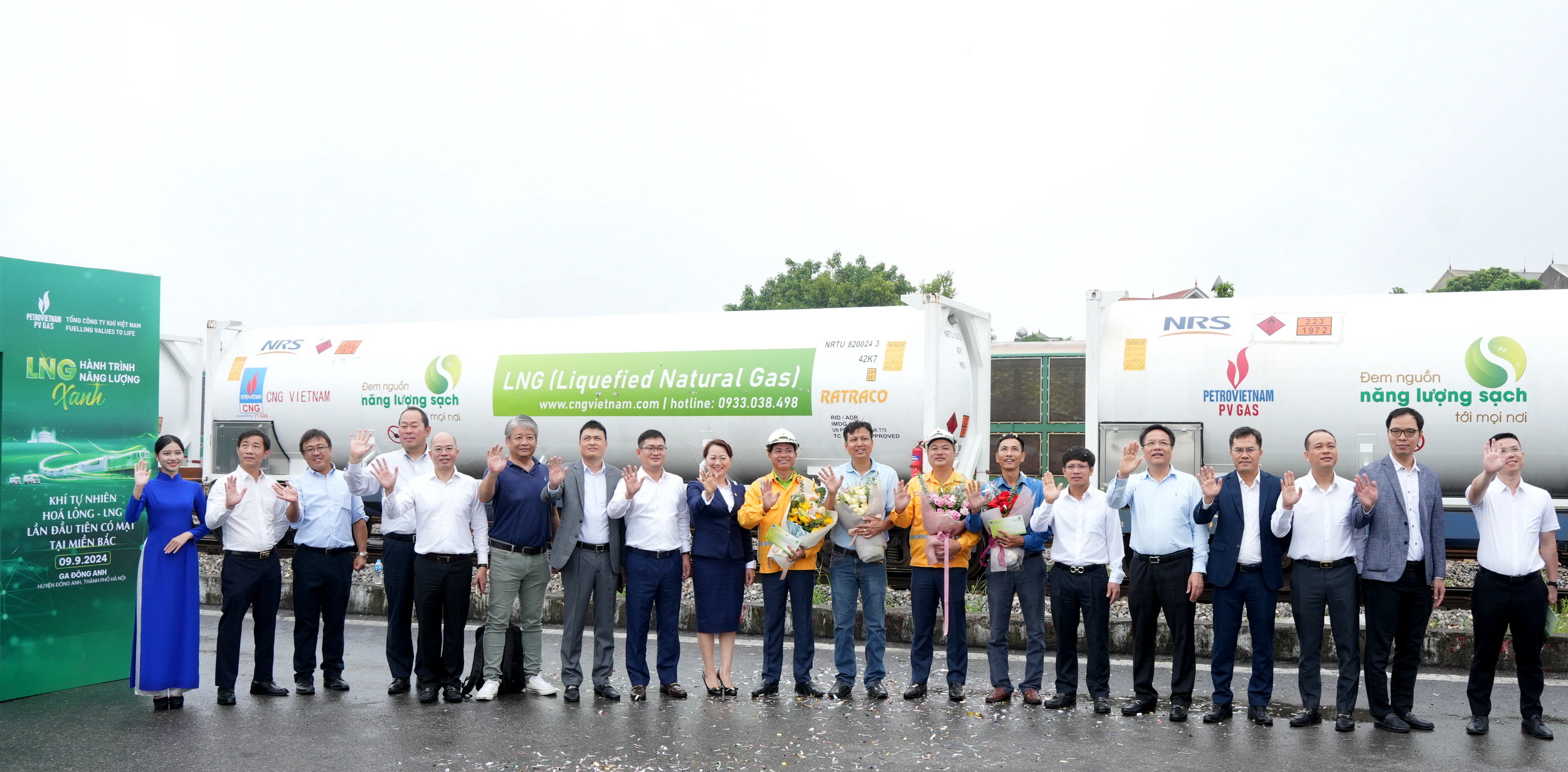 PV GAS vận chuyển thành công khí tự nhiên hóa lỏng (LNG) từ Nam ra Bắc bằng đường sắt - ảnh 3