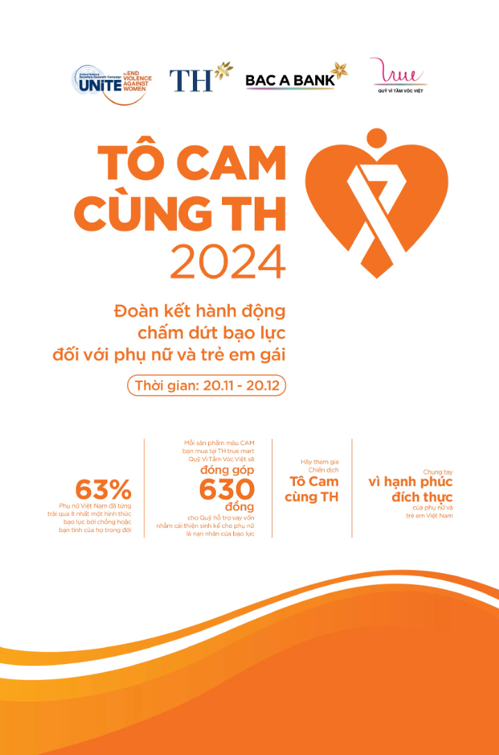 Chung tay “tô cam” cùng TH hưởng ứng tháng hành động vì bình đẳng giới - ảnh 1