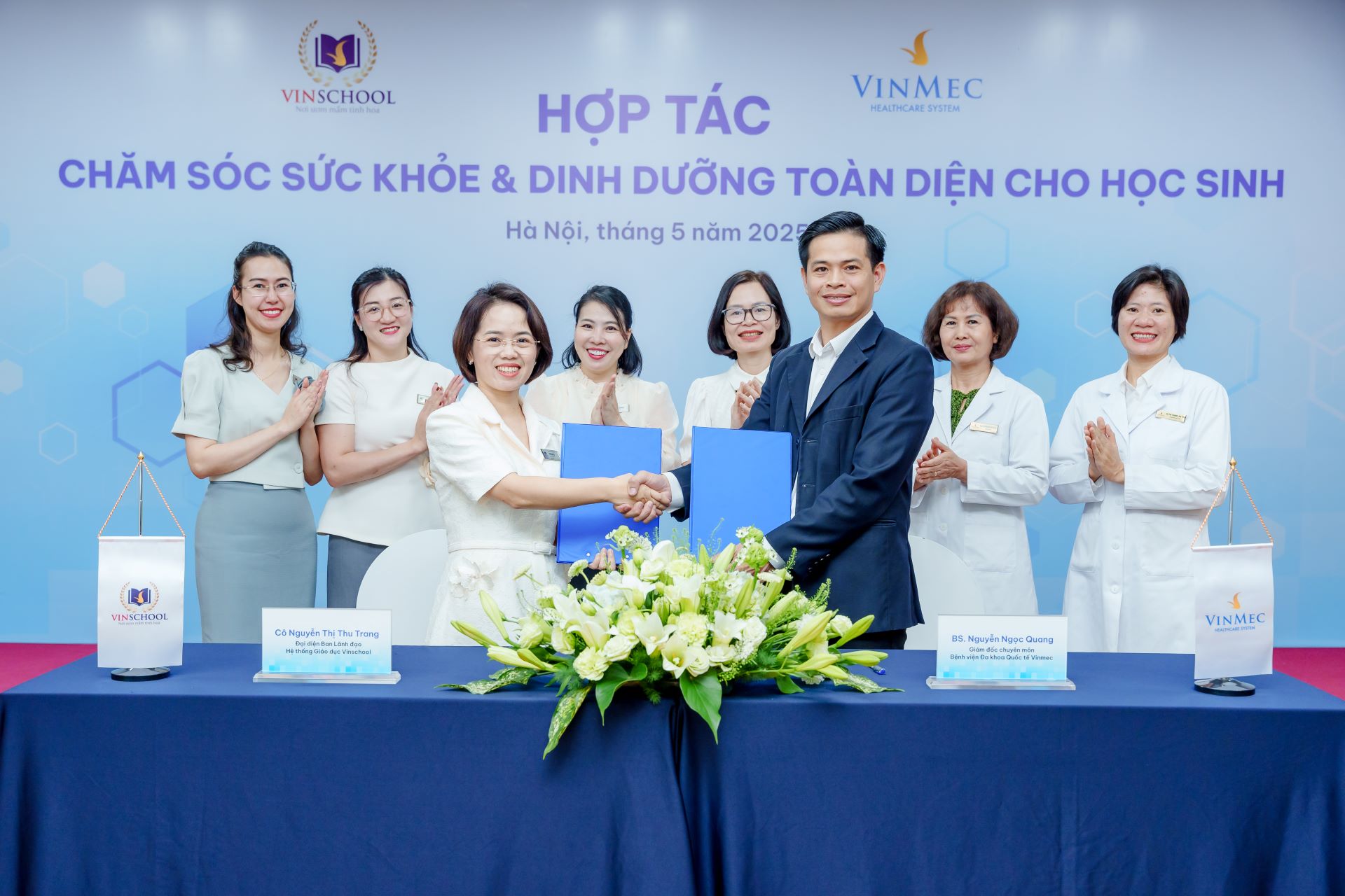 Vinschool và Vinmec ký thỏa thuận hợp tác toàn diện, nâng chuẩn chăm sóc sức khỏe mầm non cho hơn 15.000 học sinh - ảnh 1