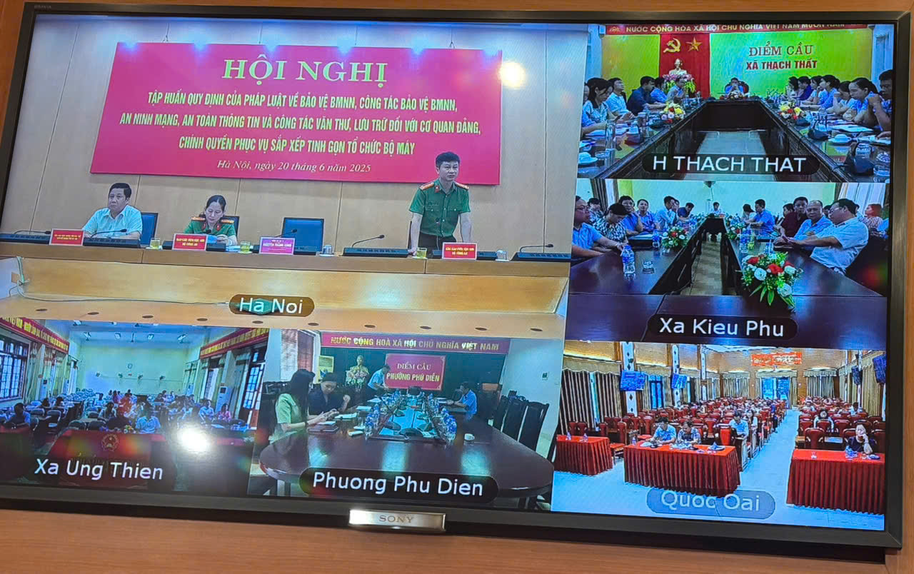 Hà Nội tổ chức tập huấn công tác bảo vệ bí mật nhà nước và an ninh thông tin - ảnh 2