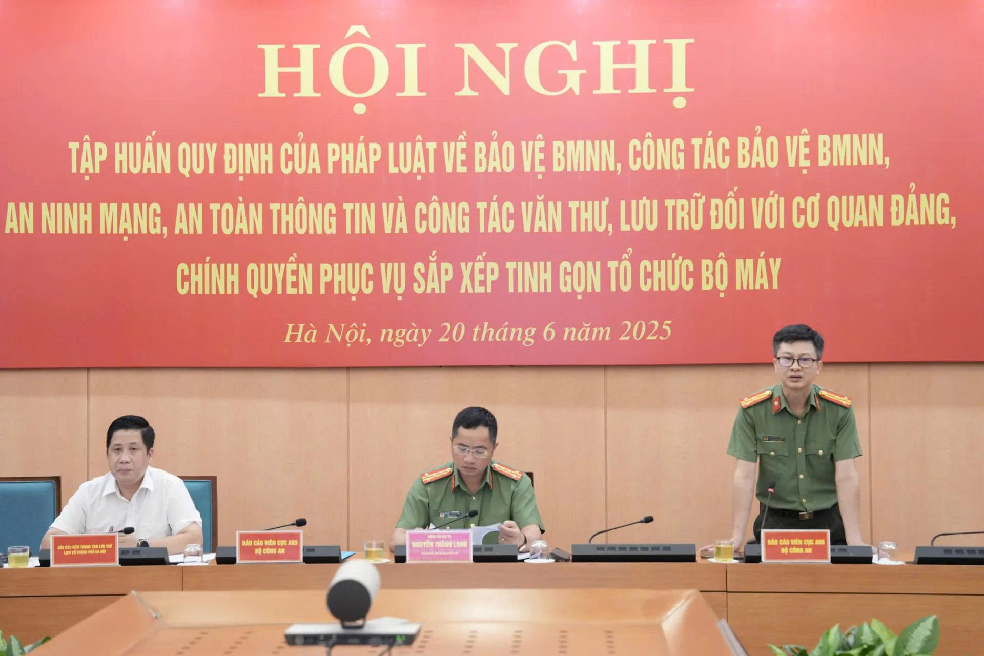 Hà Nội tổ chức tập huấn công tác bảo vệ bí mật nhà nước và an ninh thông tin - ảnh 6