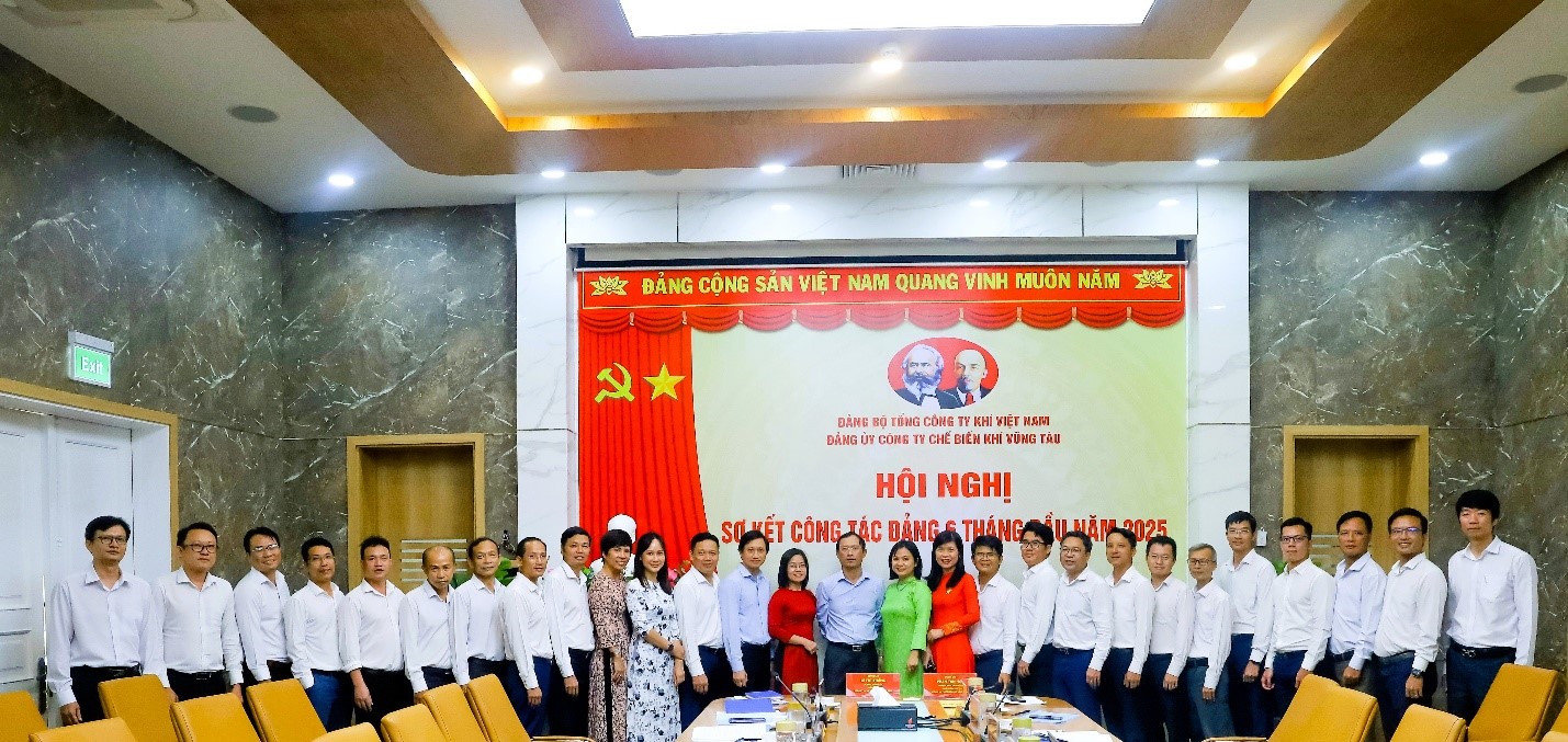 Đảng bộ PV GAS VUNG TAU hoàn thành xuất sắc công tác 6 tháng đầu năm 2025 - ảnh 1