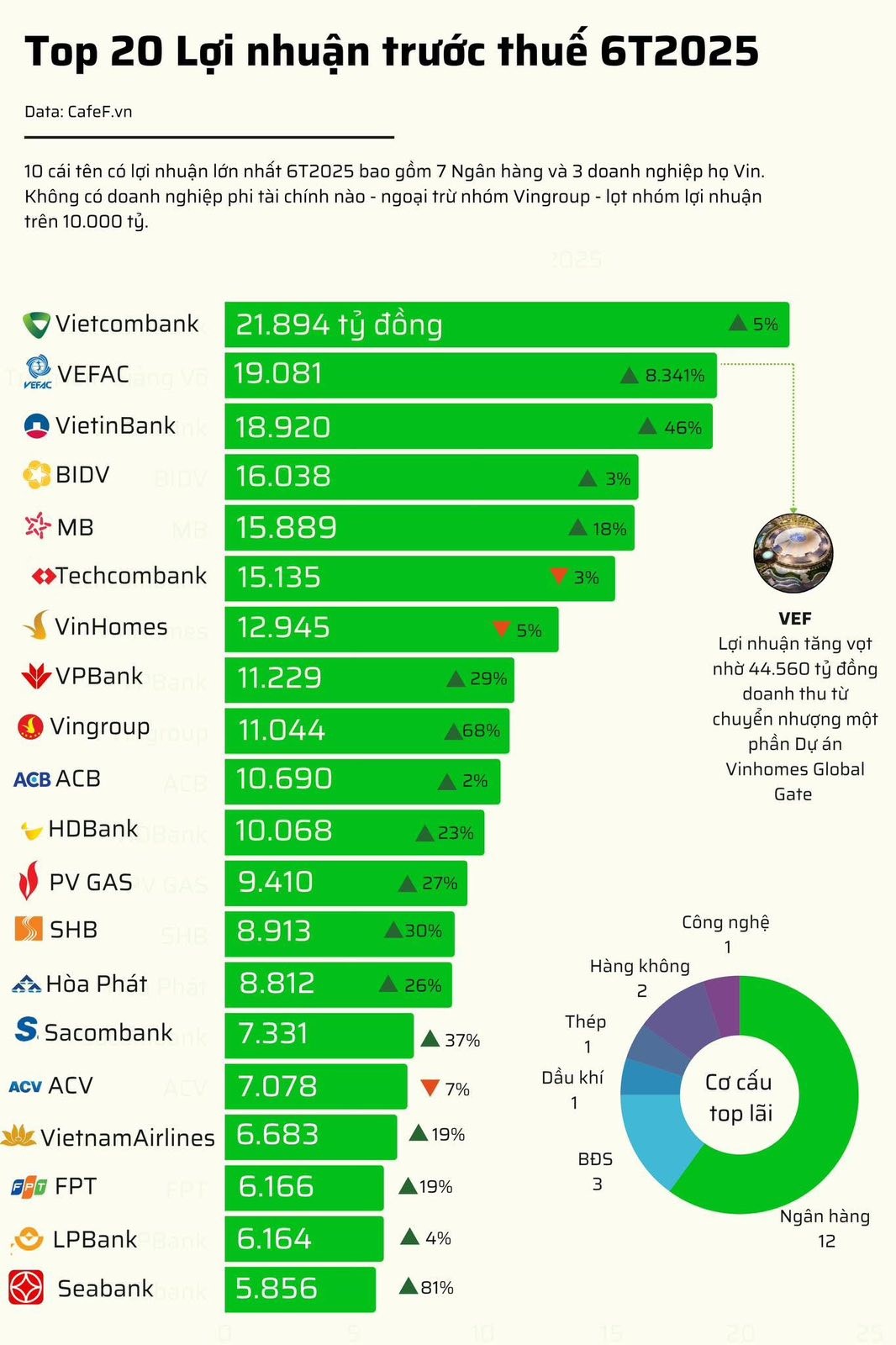 PV GAS – Doanh nghiệp sản xuất hiếm hoi trong Top 12 doanh nghiệp có lợi nhuận cao nhất Việt Nam 6 tháng đầu năm 2025 - ảnh 1