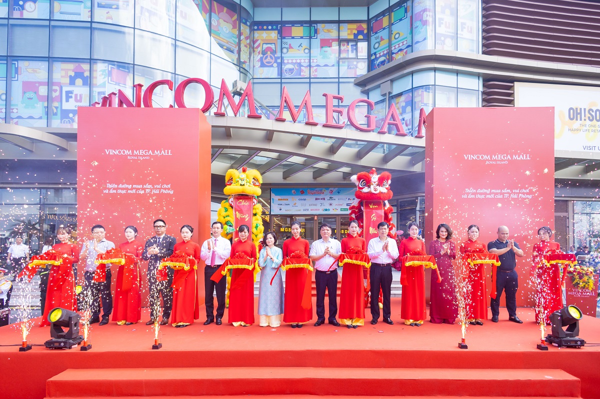 KHAI TRƯƠNG VINCOM MEGA MALL ROYAL ISLAND: BIỂU TƯỢNG MUA SẮM - ẨM THỰC – GIẢI TRÍ MỚI TẠI HẢI PHÒNG - ảnh 1