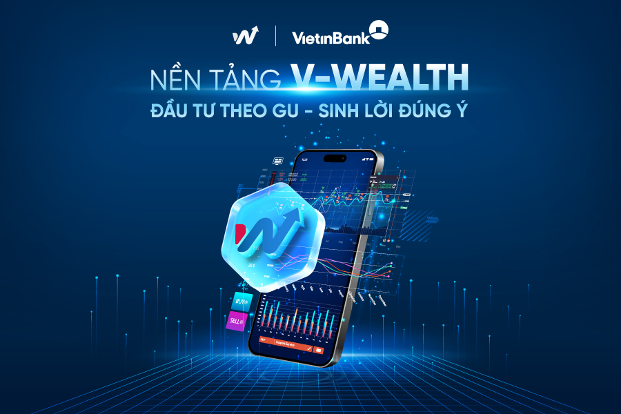 VietinBank ra mắt V-Wealth - Nền tảng đầu tư toàn diện theo xu hướng “One App - All Wealth” - ảnh 1