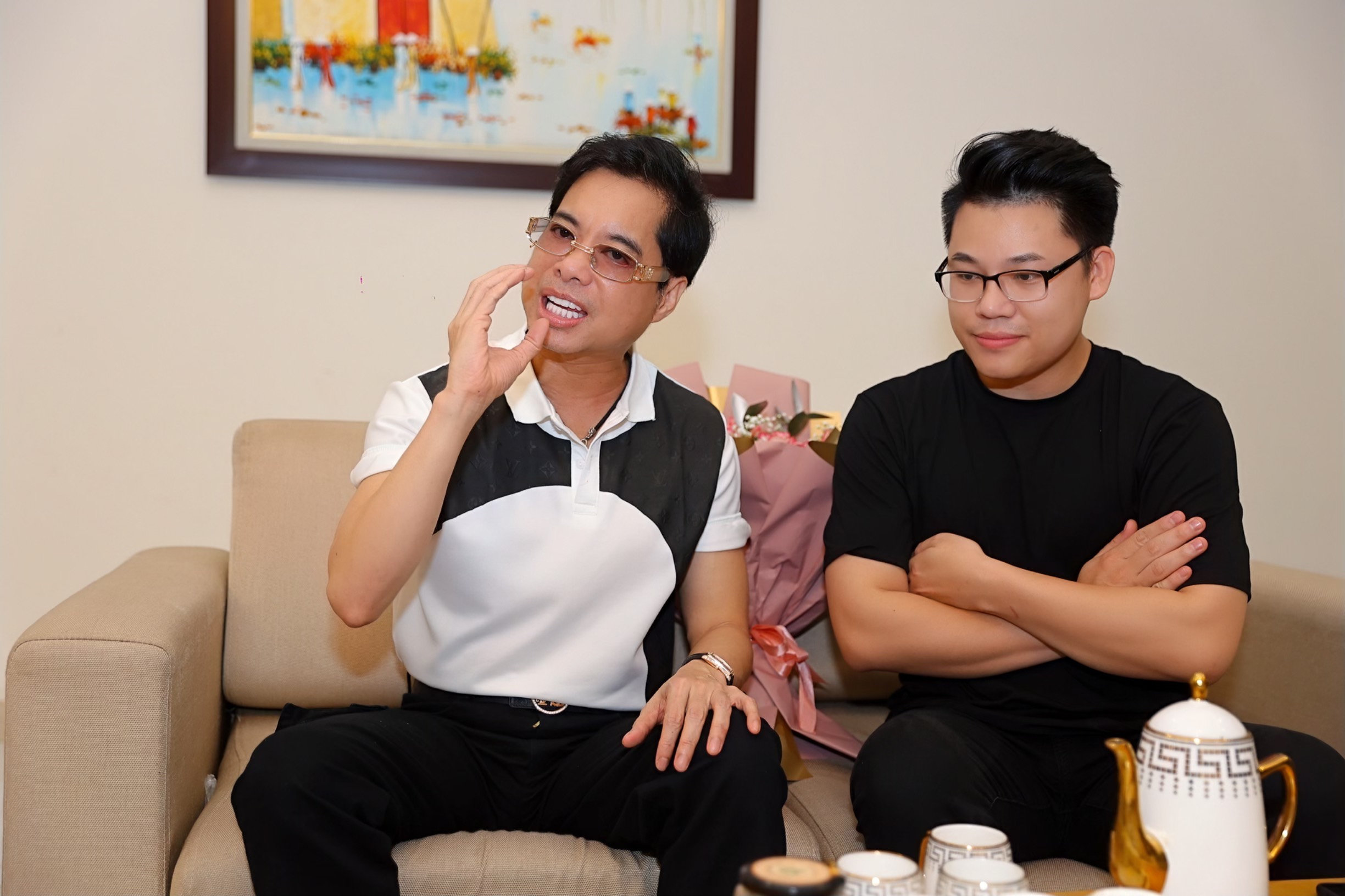 Duy Cường tập luyện cho liveshow lúc 10h đêm ở nhà Ngọc Sơn - ảnh 4