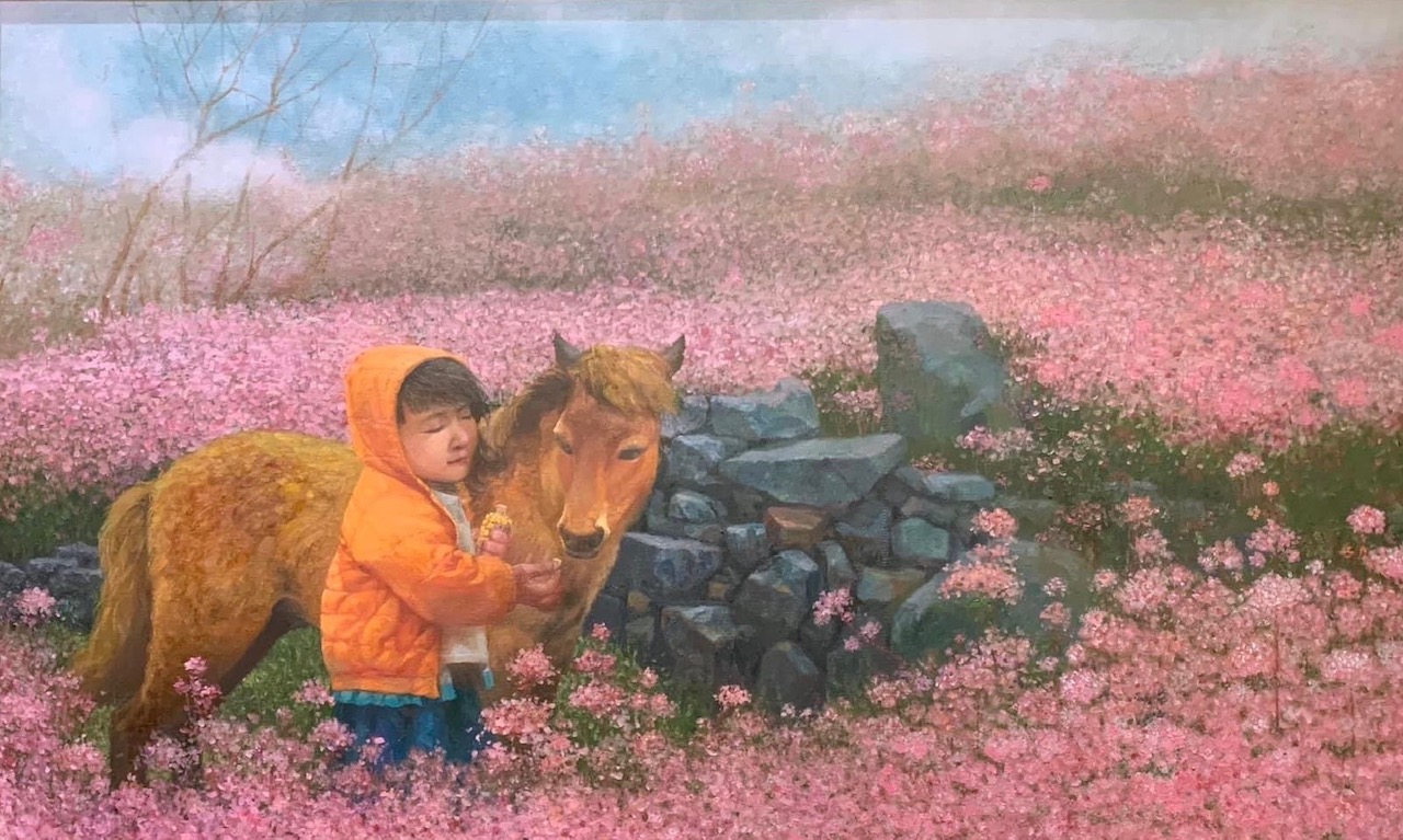 Vẻ đẹp say đắm của Tây Bắc qua triển lãm mỹ thuật “Tình biên viễn” - ảnh 3